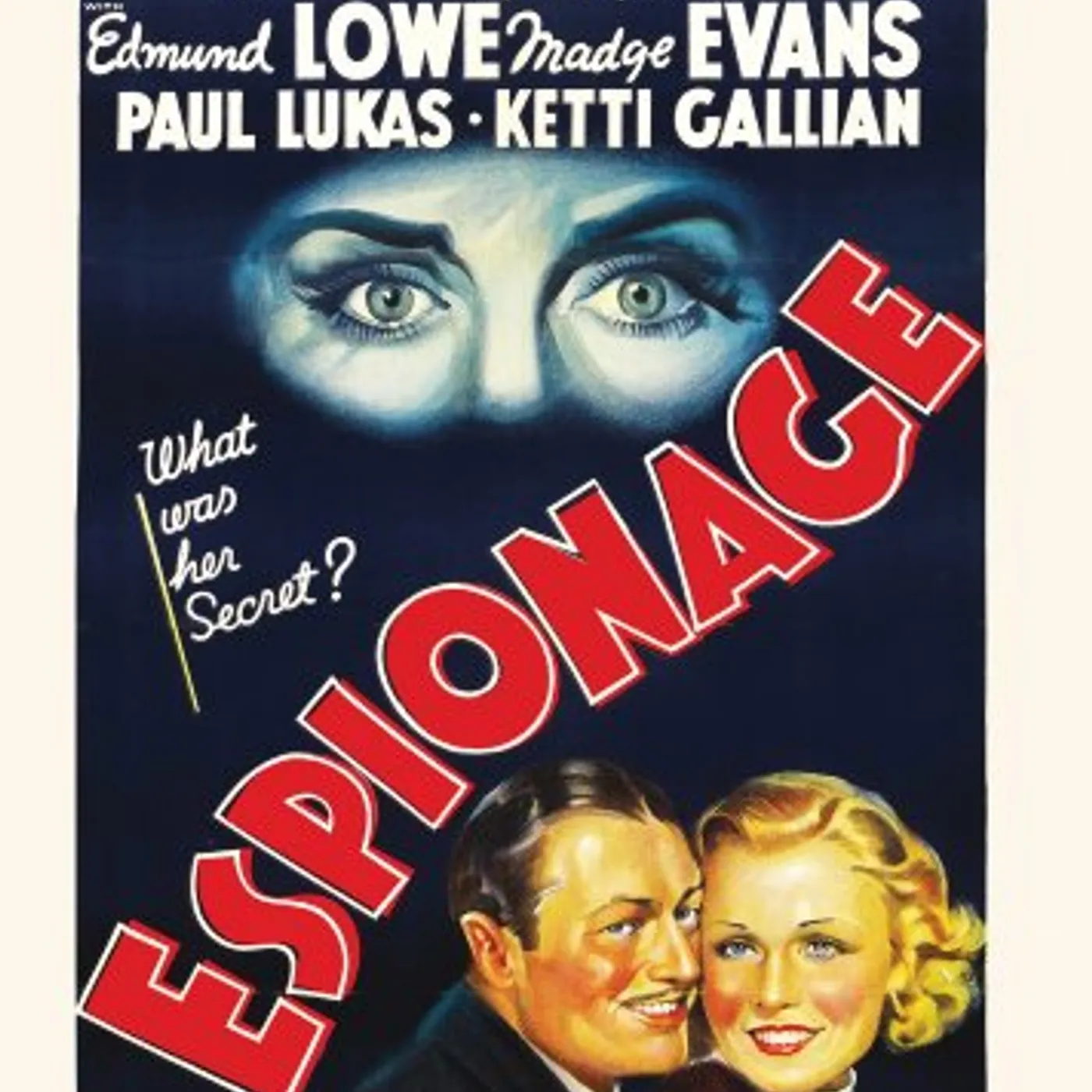 ESPIONAGE DVD
