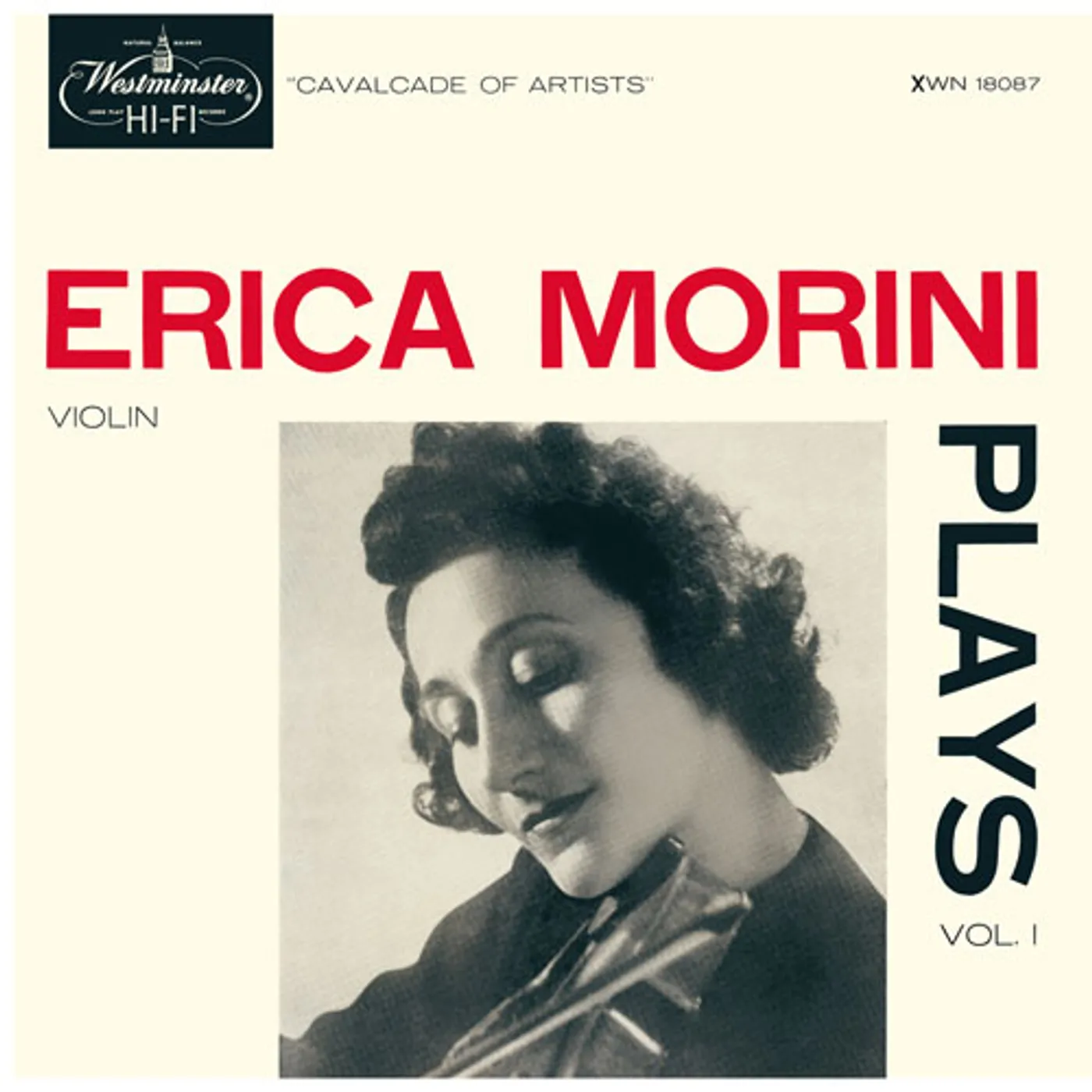 ERICA MORINI PLAYS VOL. 1 Vinyl Record