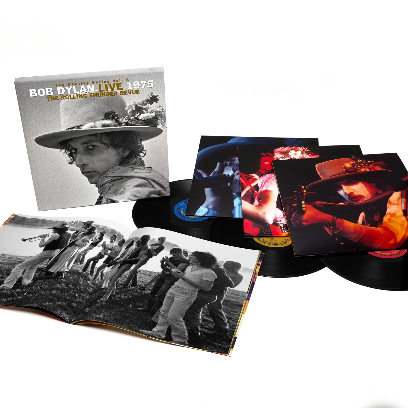 Bob Dylan The Rolling Thunder Revue: The 1975 Live Recordings (3LP Box Set) Vinyl Record