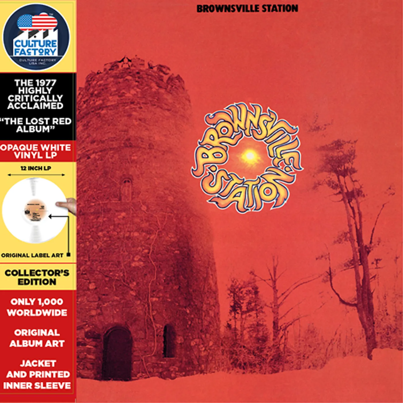 BROWNSVILLE STATION (THE RED ALBUM) Vinyl Record