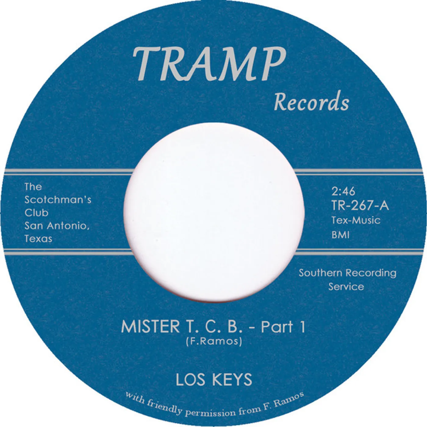 Los Keys Mister T.C.B. Vinyl Record