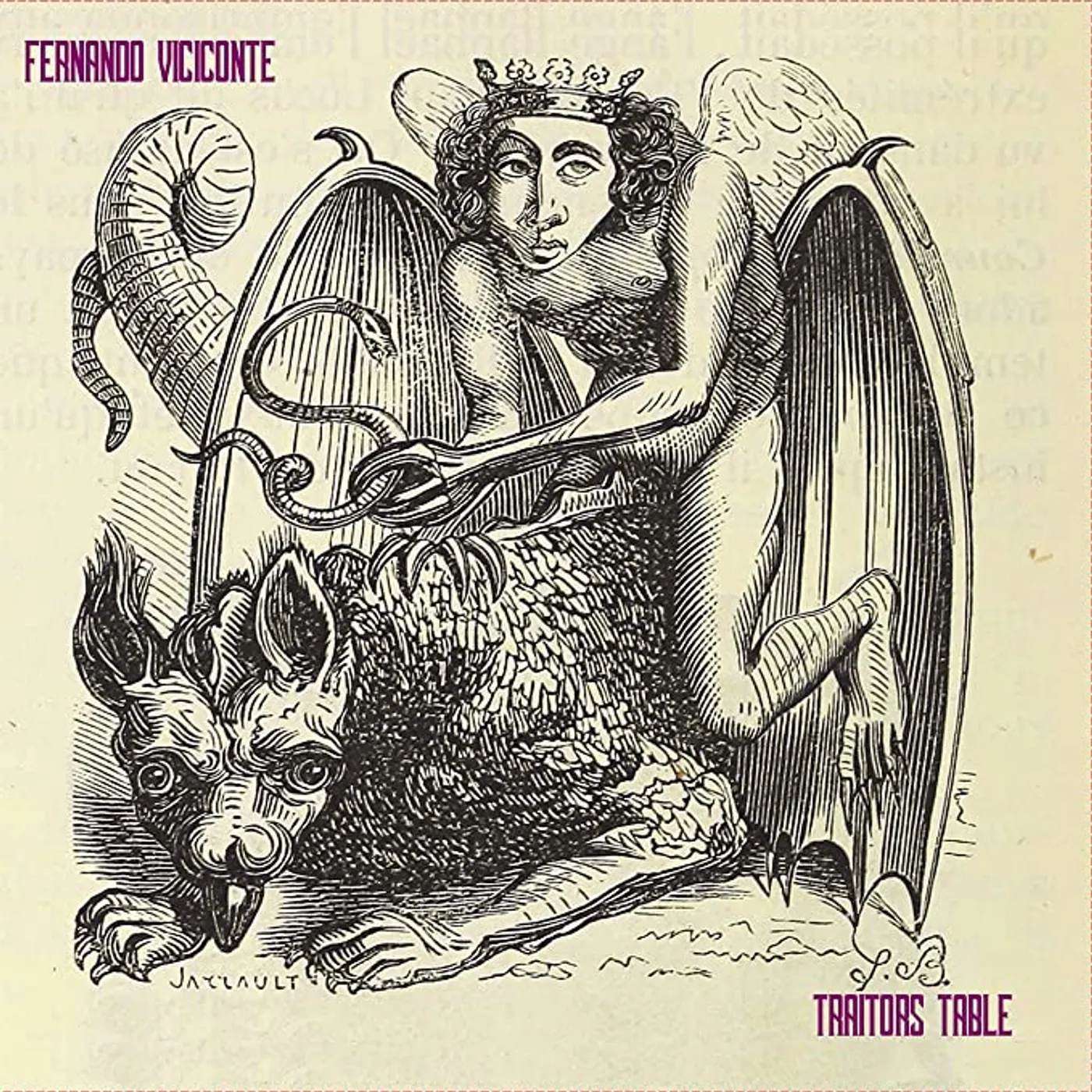 Fernando Viciconte TRAITORS TABLE Vinyl Record