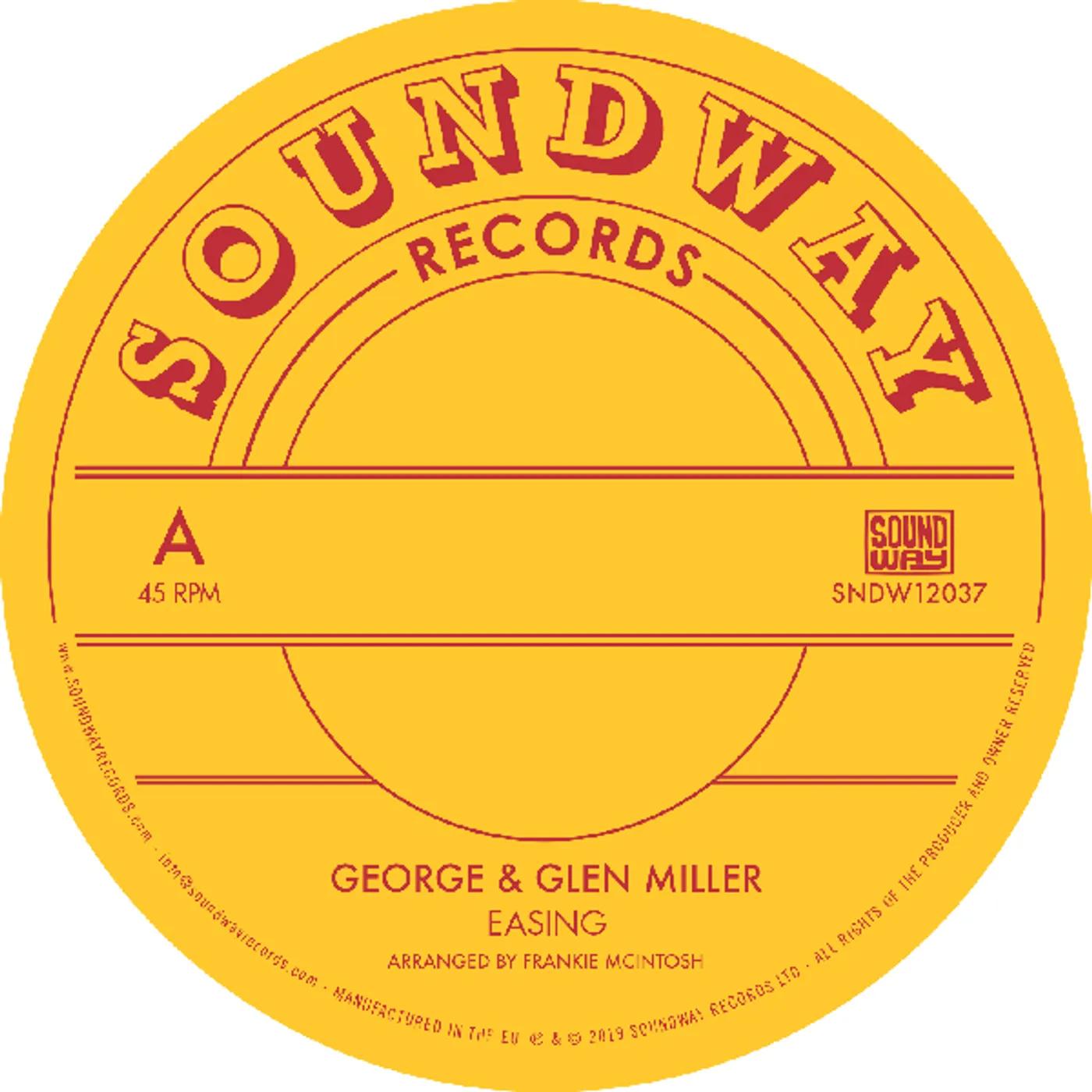 George & Glen Miller Easing Vinyl Record