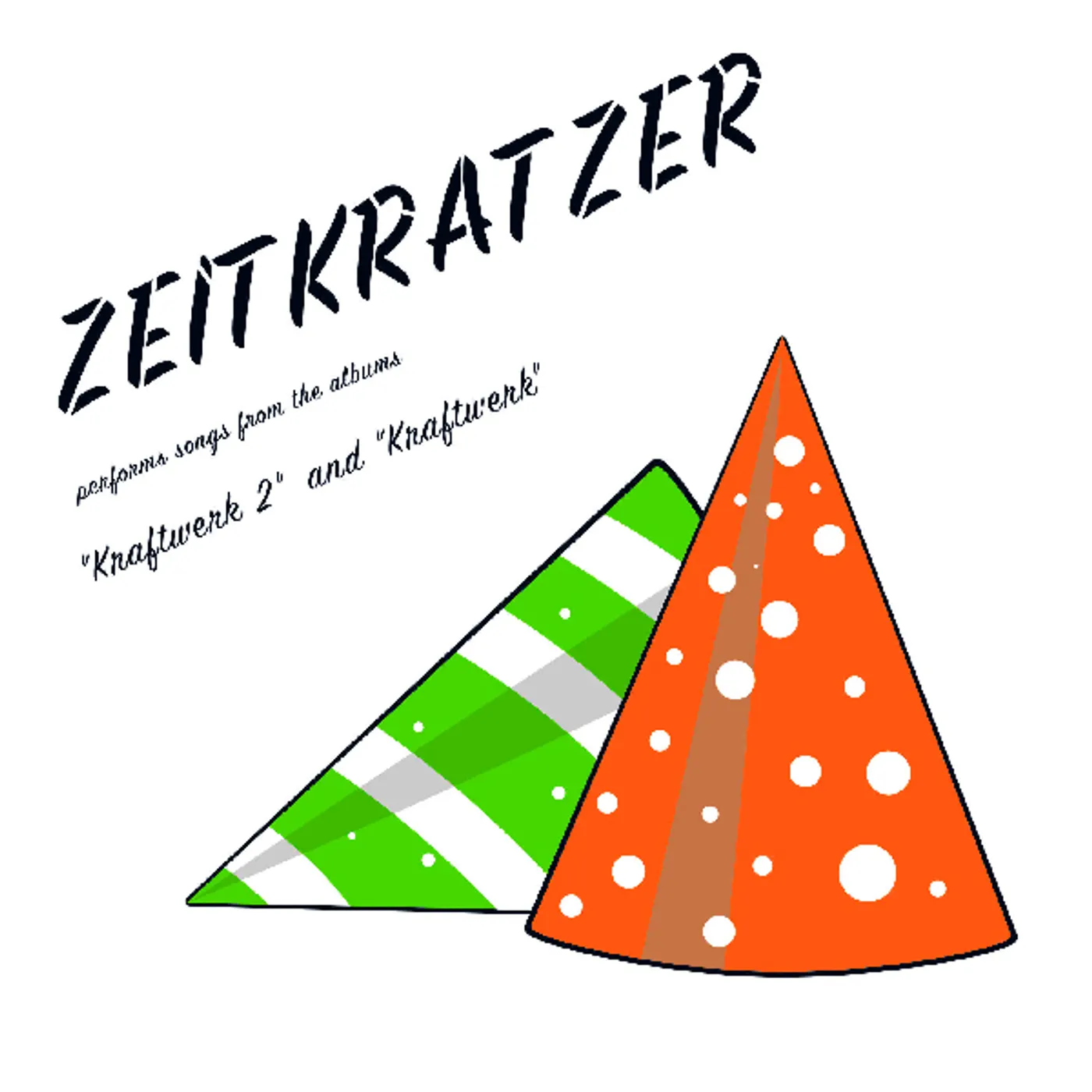 Zeitkratzer PERFORMS SONGS FROM ALBUMS KRAFTWERK 2 & KRAFTWERK Vinyl Record