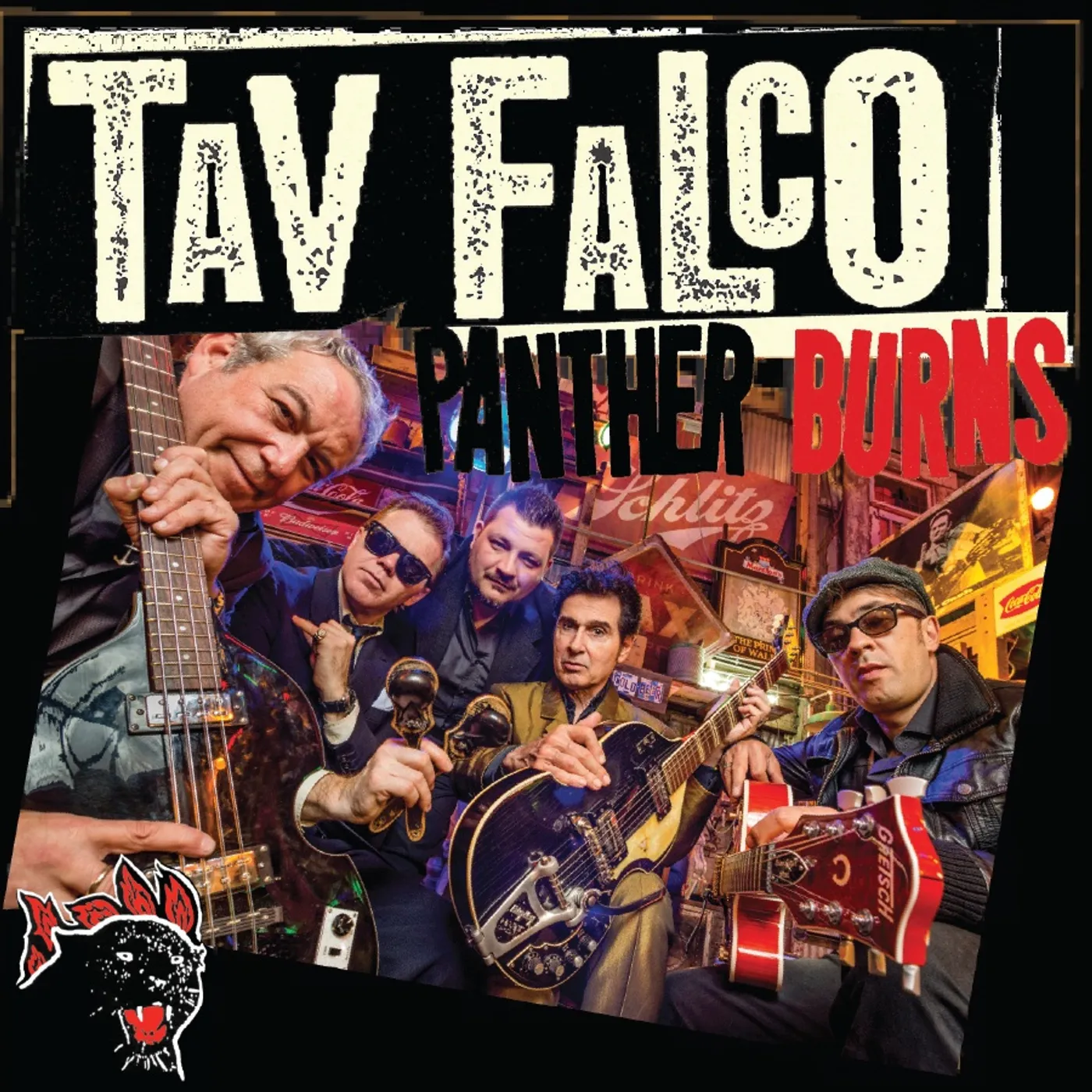 Tav Falco's Panther Burns SWAY / WHERE THE RIO DE ROSA FLOWS Vinyl Record