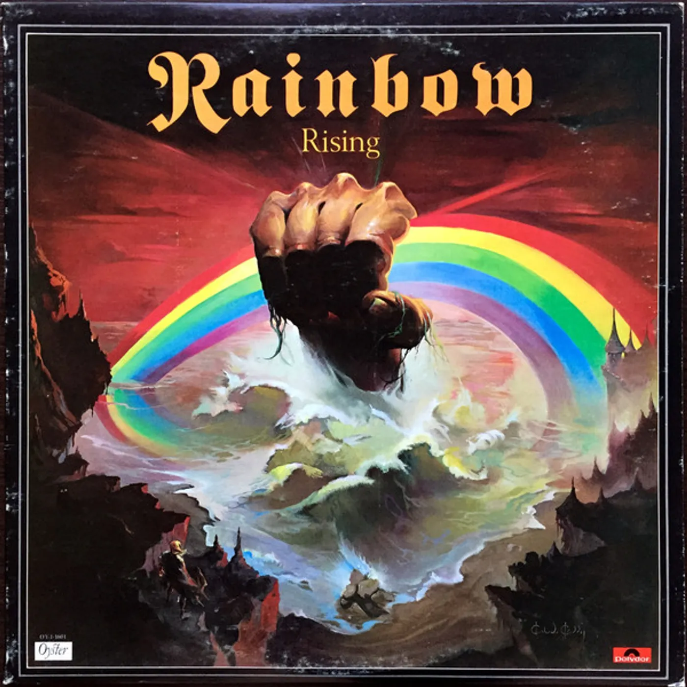 Rainbow RISING Vinyl Record
