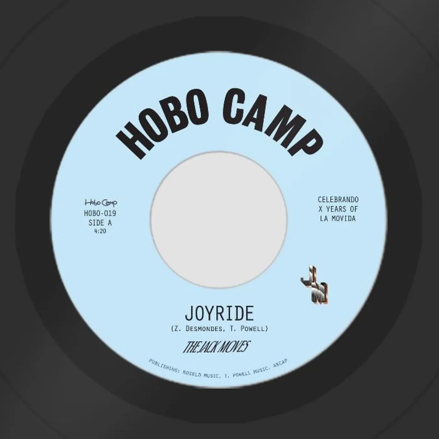 The Jack Moves JOYRIDE / WANTIN' YOU Vinyl Record