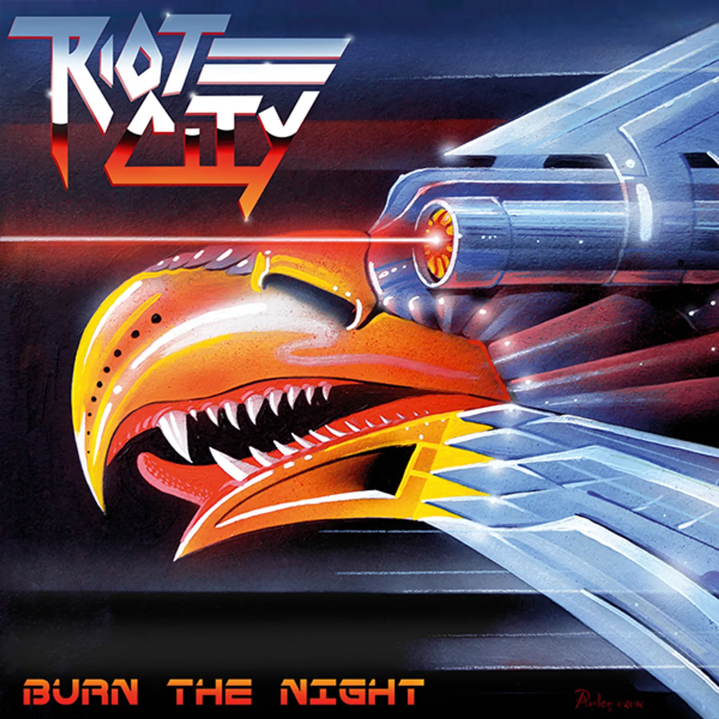 Riot City Burn The Night Vinyl Record