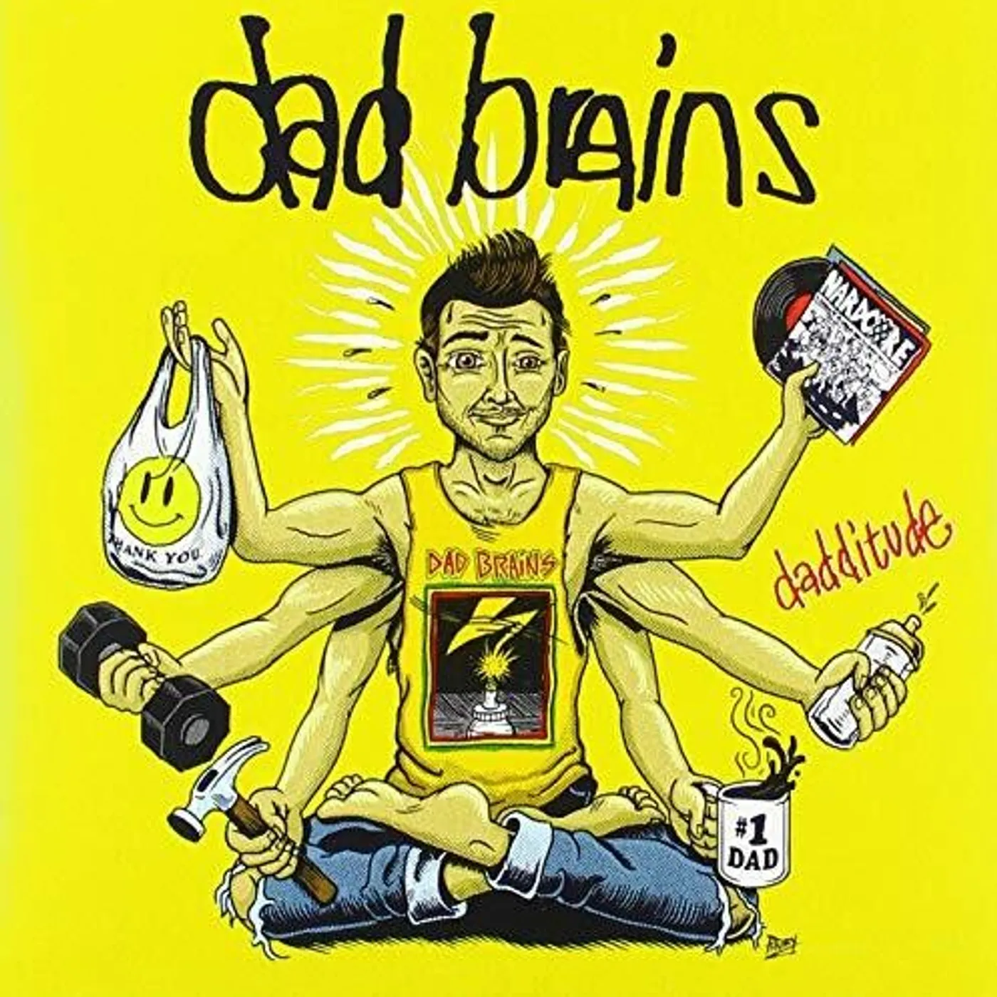 Dad Brains Dadditude Vinyl Record