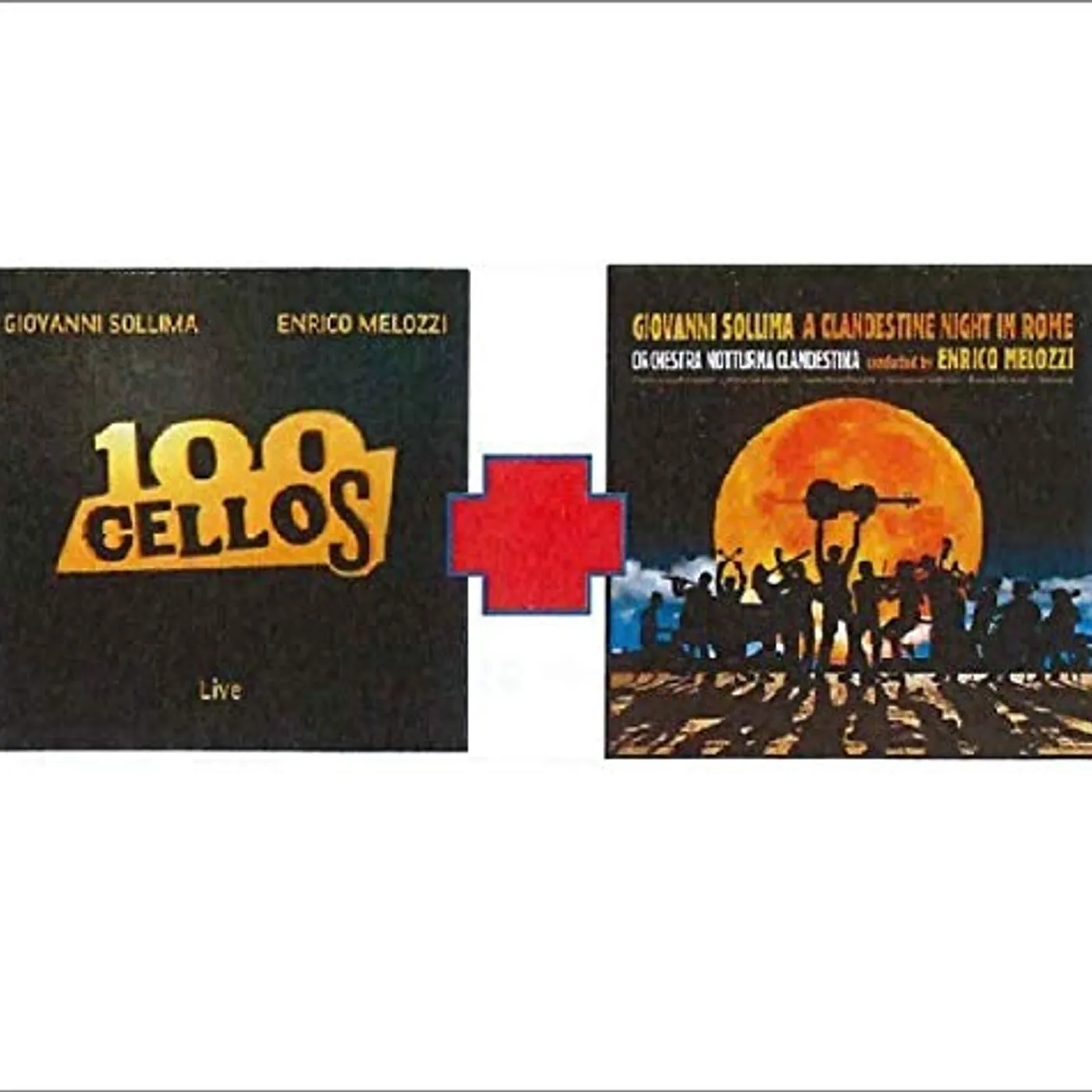 Giovanni Sollima 100 CELLOS & A CLANTESTINE NIGHT IN ROME CD