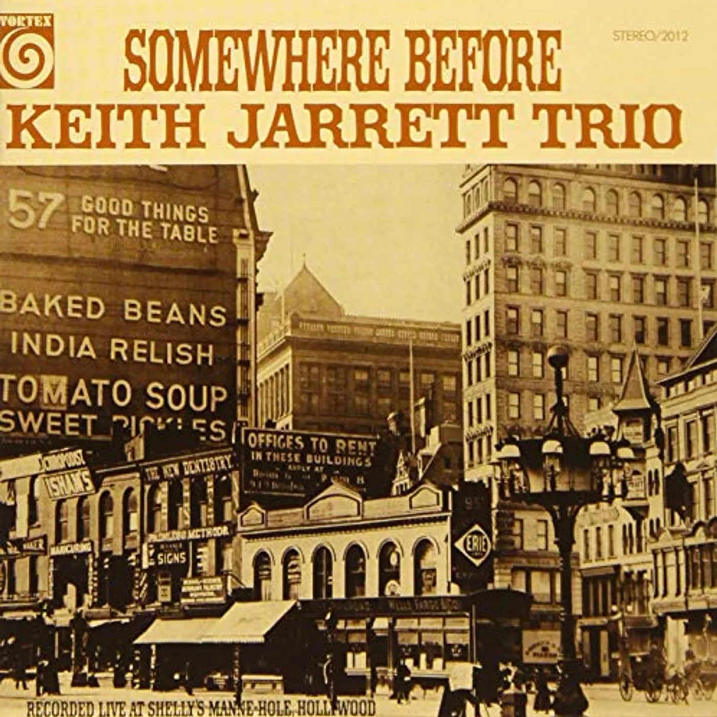 Keith Jarrett Trio SOMEWHERE BEFORE CD