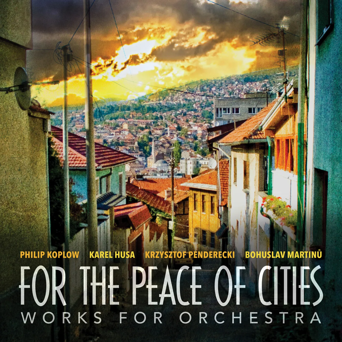 Various Artists  FOR THE PEACE OF CITIES - WORKS FOR ORCHESTRA CD