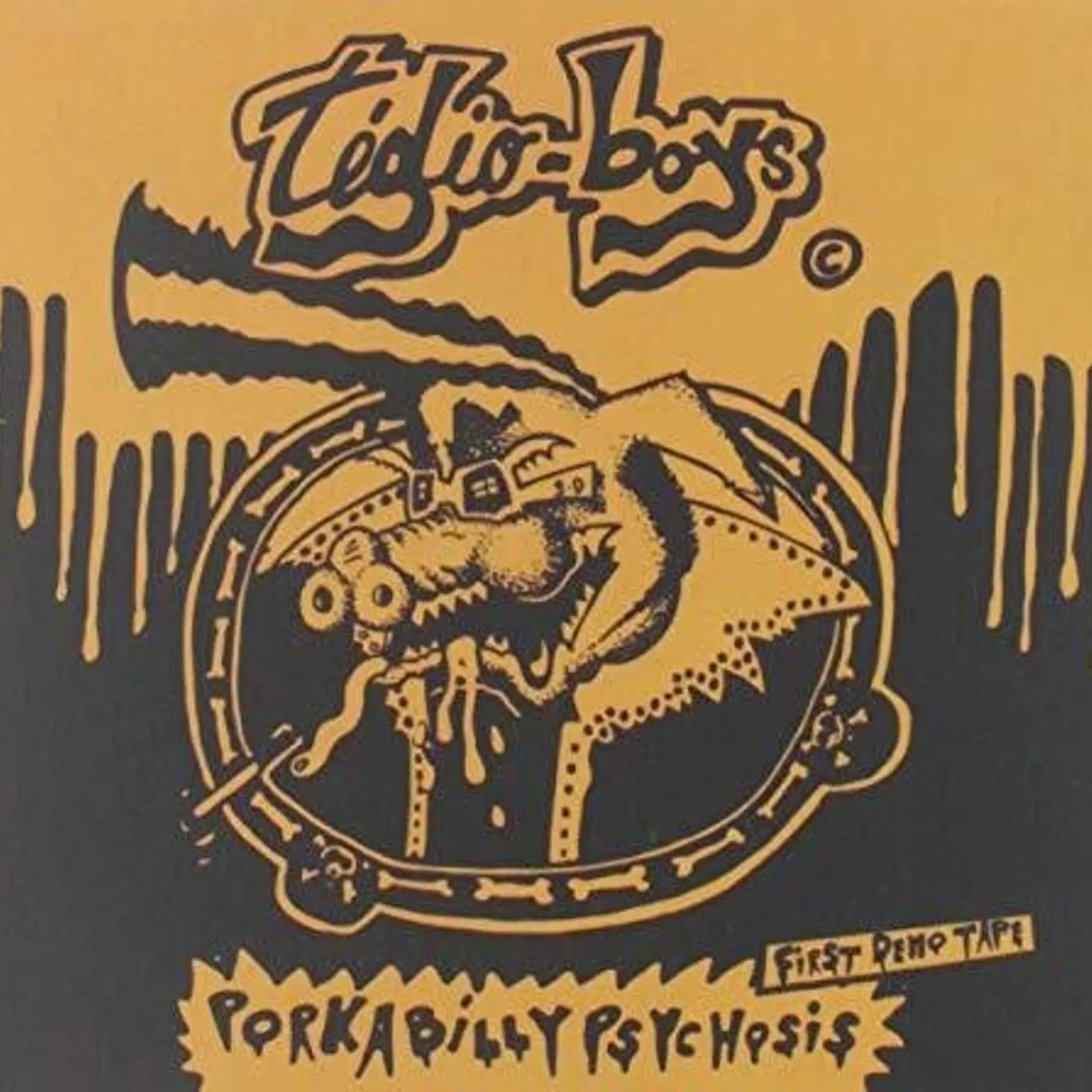Tedio Boys PORKABILLY PSYCHOSIS: THE DEMO TAPE CD