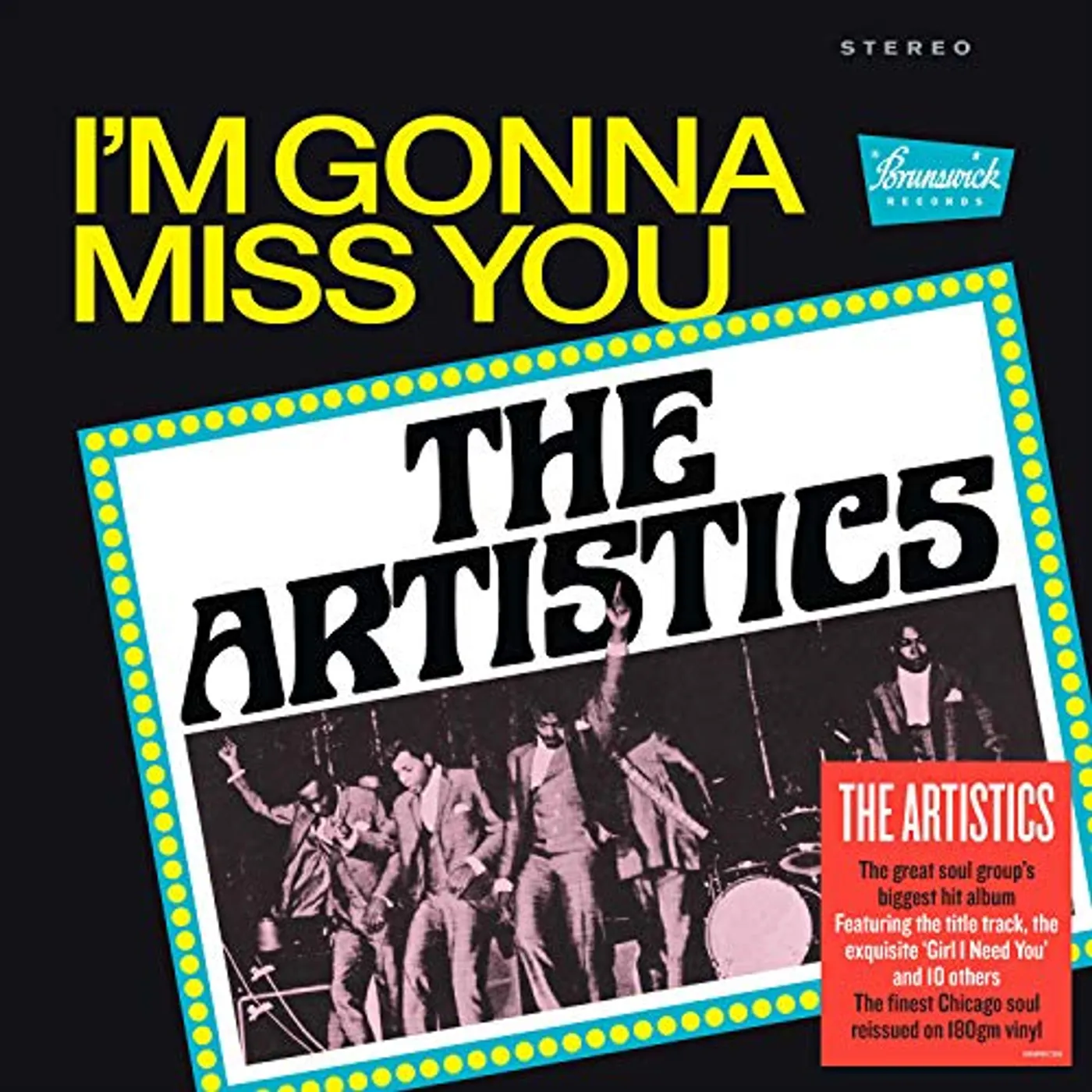 The Artistics I'm Gonna Miss You Vinyl Record