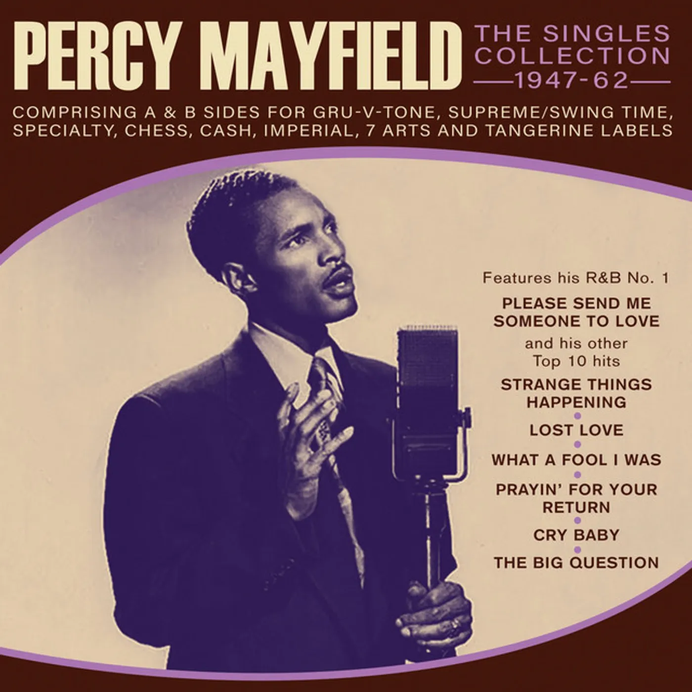 Percy Mayfield SINGLES COLLECTION 1947-62 CD