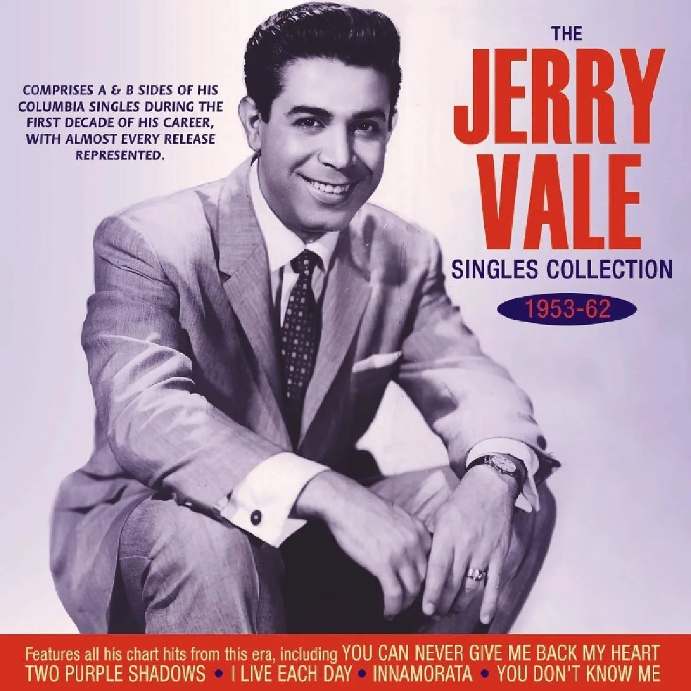 Jerry Vale SINGLES COLLECTION 1953-62 CD