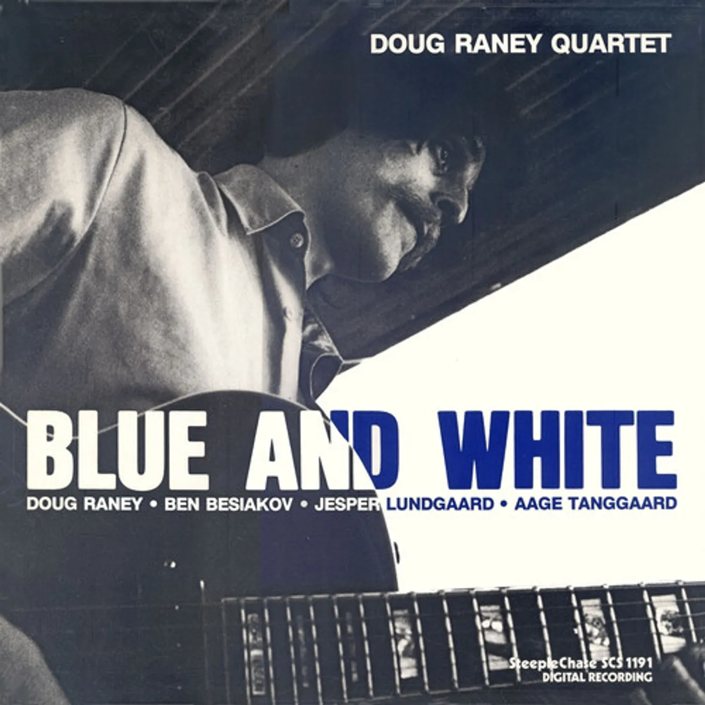 Doug Raney BLUE & WHITE Vinyl Record