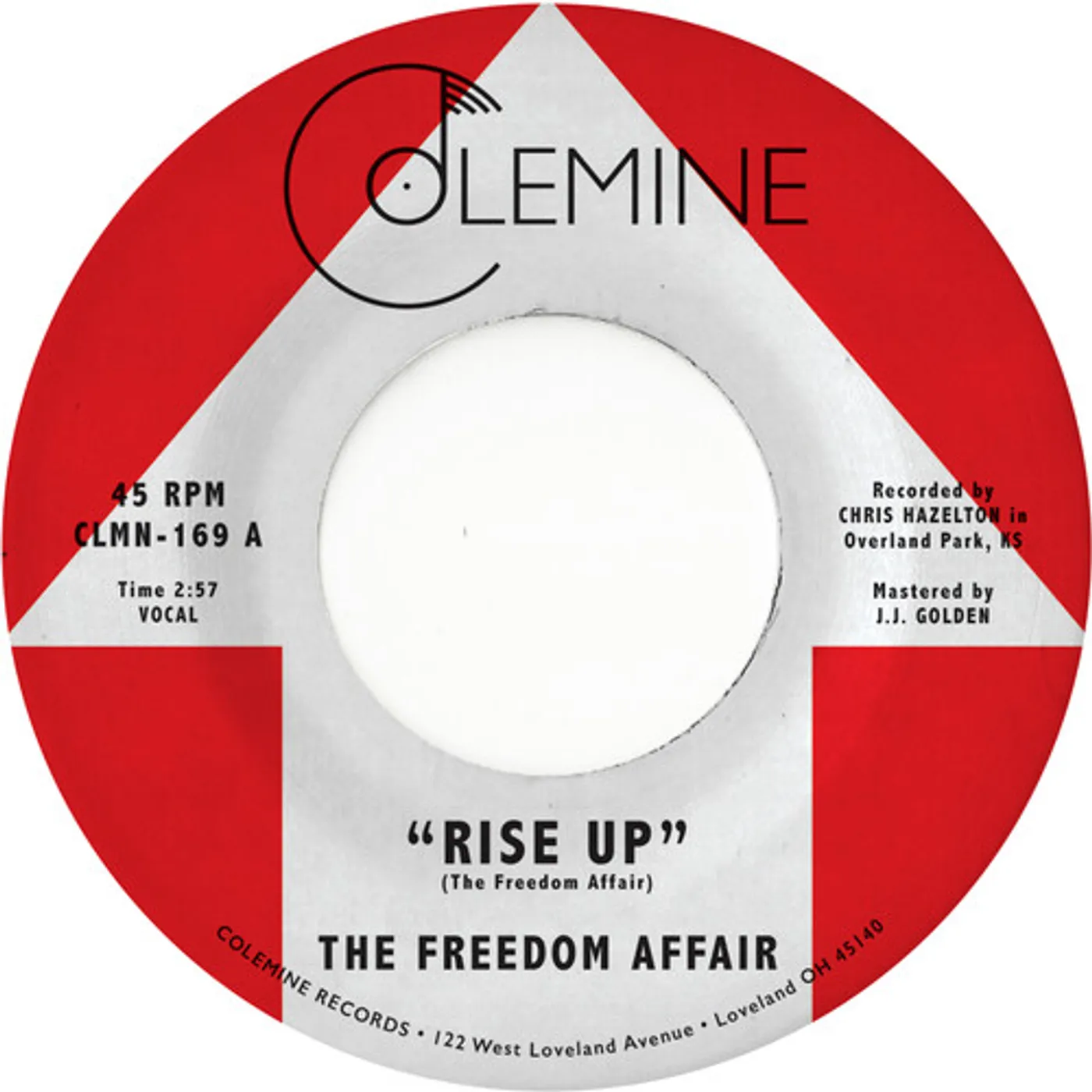The Freedom Affair Rise Up Vinyl Record
