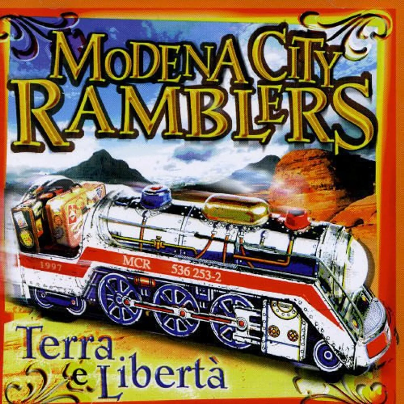 Modena City Ramblers TERRA E LIBERTA Vinyl Record