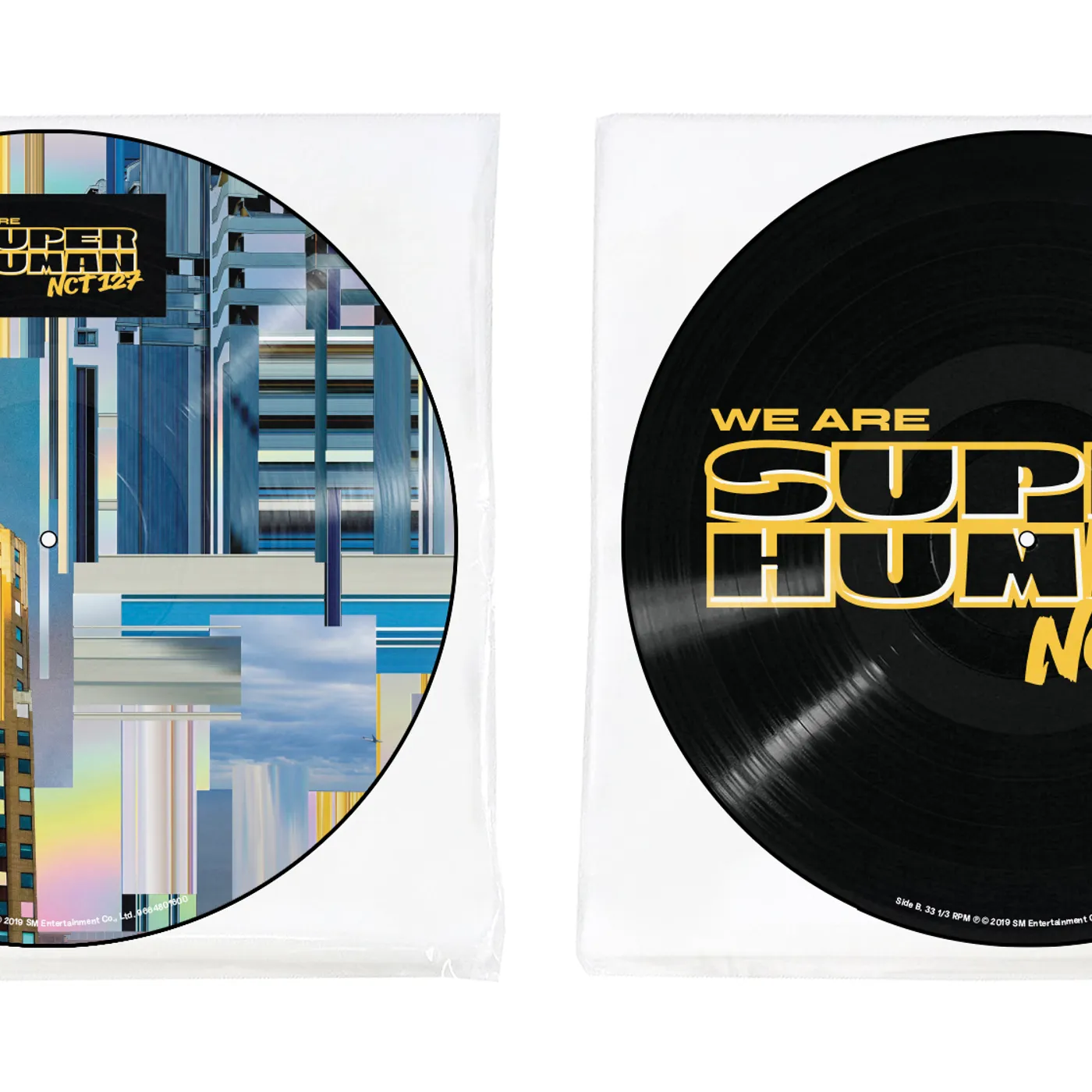 4TH MINI ALBUM NCT #127 WE ARE SUPERHUMAN Vinyl Record