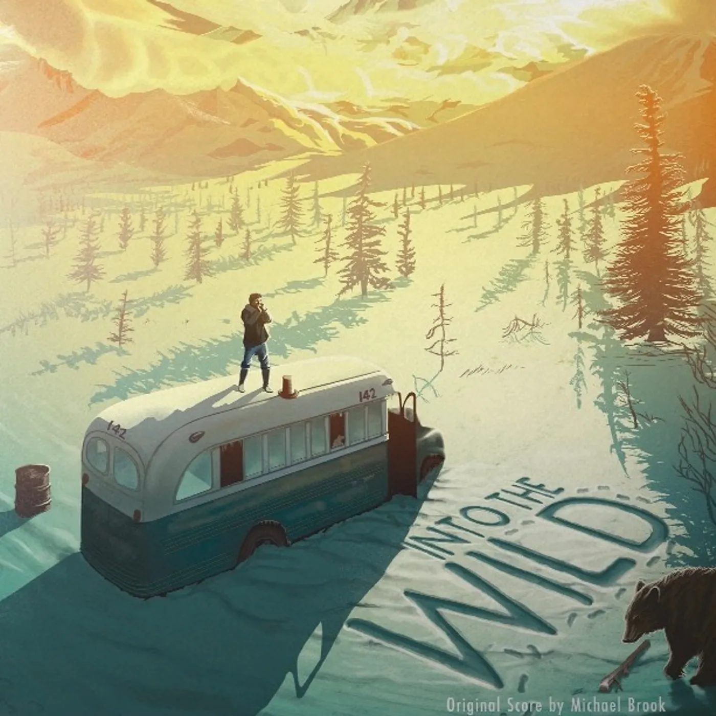 Michael Brook Into the Wild (Original Score) Vinyl Record