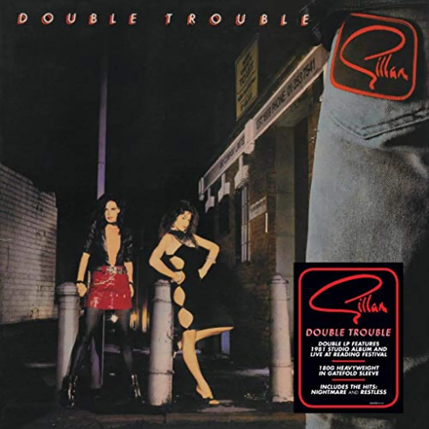 Gillan Double Trouble Vinyl Record