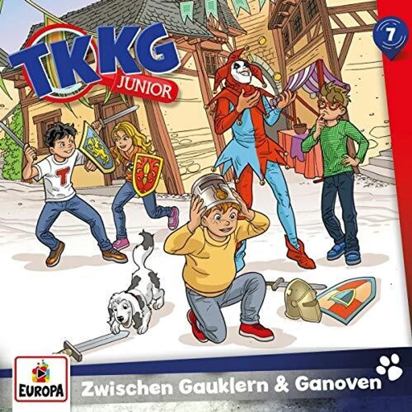 TKKG Junior 007/ZWISCHEN GAUKLERN UND GANOVEN CD