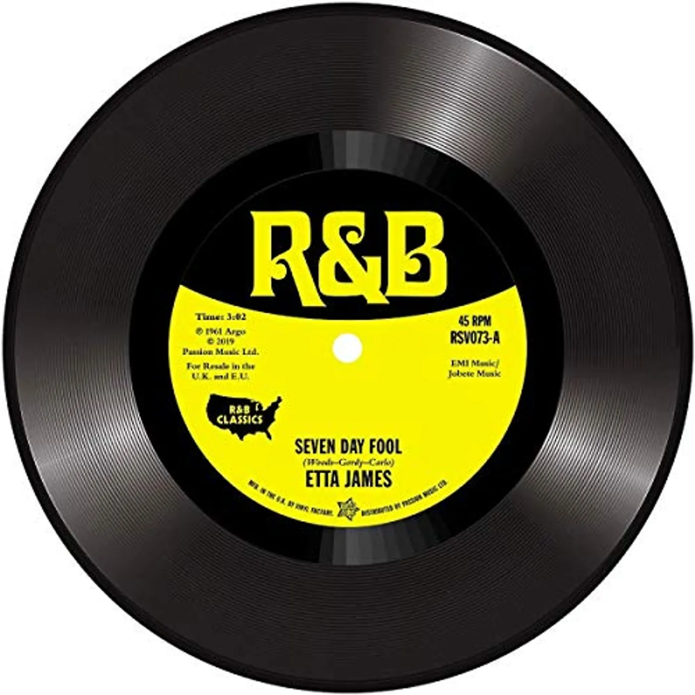 ETTA JAMES SEVEN DAY FOOL Vinyl Record