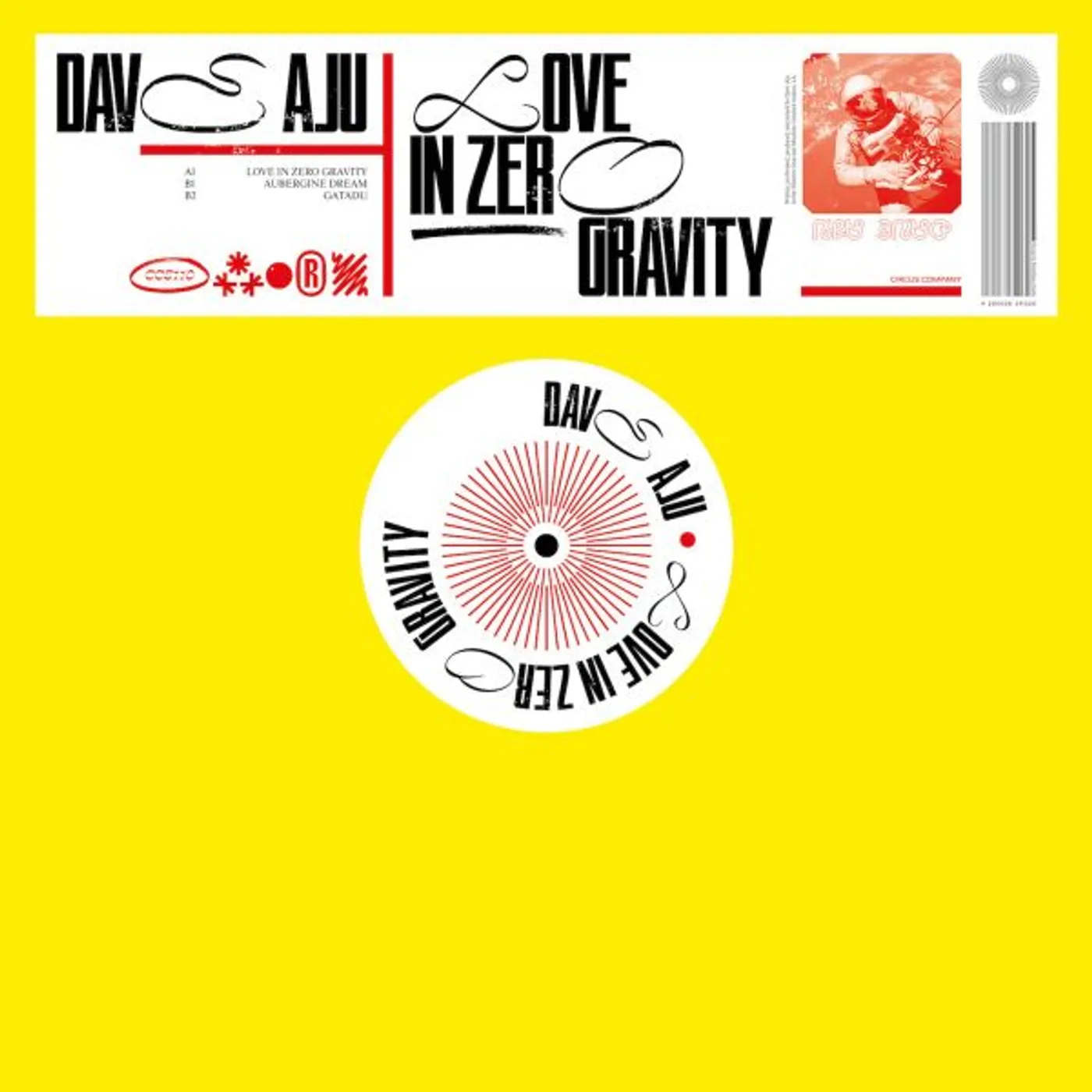 Dave Aju Love in Zero Gravity Vinyl Record