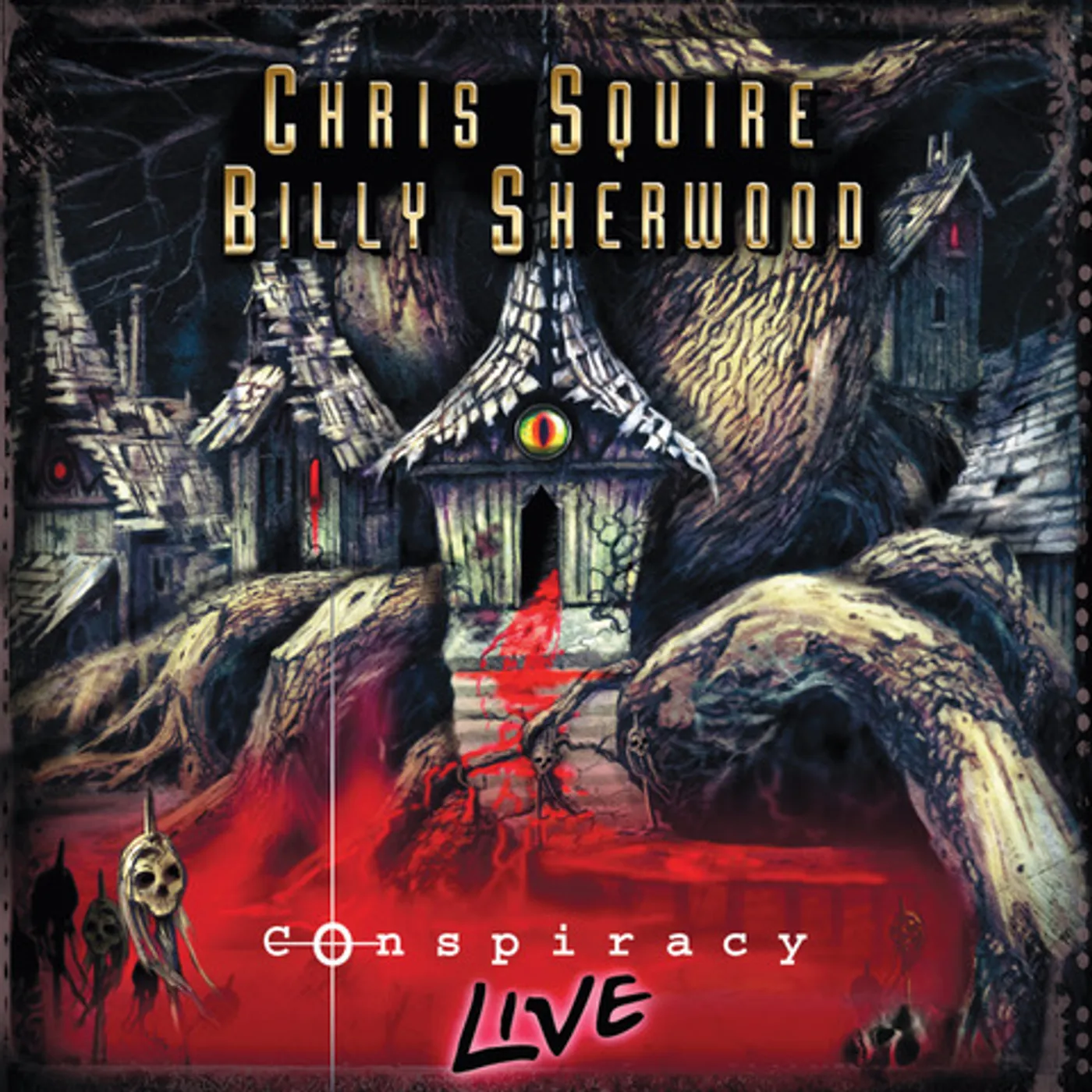 Chris Squire / Billy Sherwood  CONSPIRACY LIVE Vinyl Record