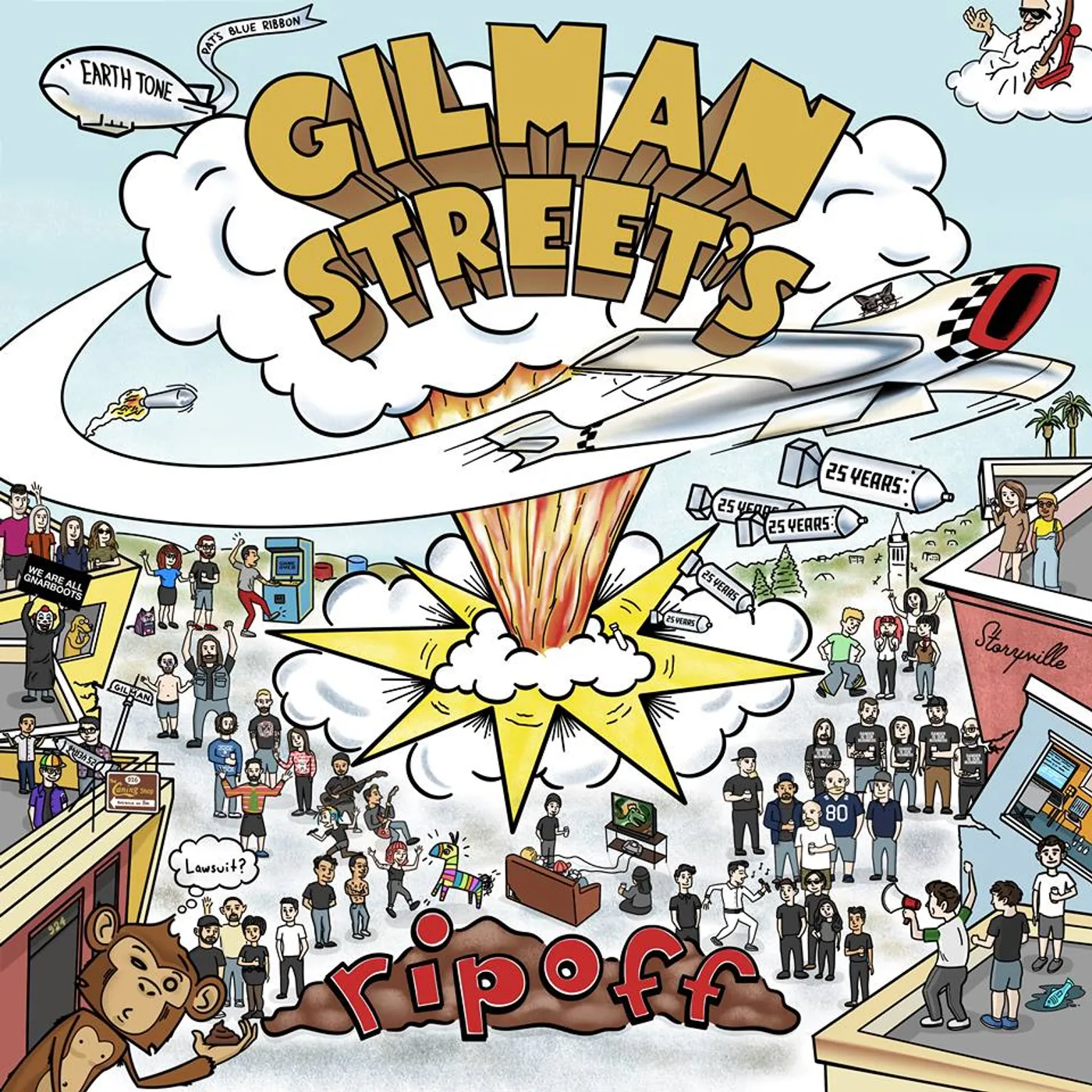 Various Artists  GILMAN STREET'S RIPOFF (A TRIBUTE TO DOOKIE) Vinyl Record