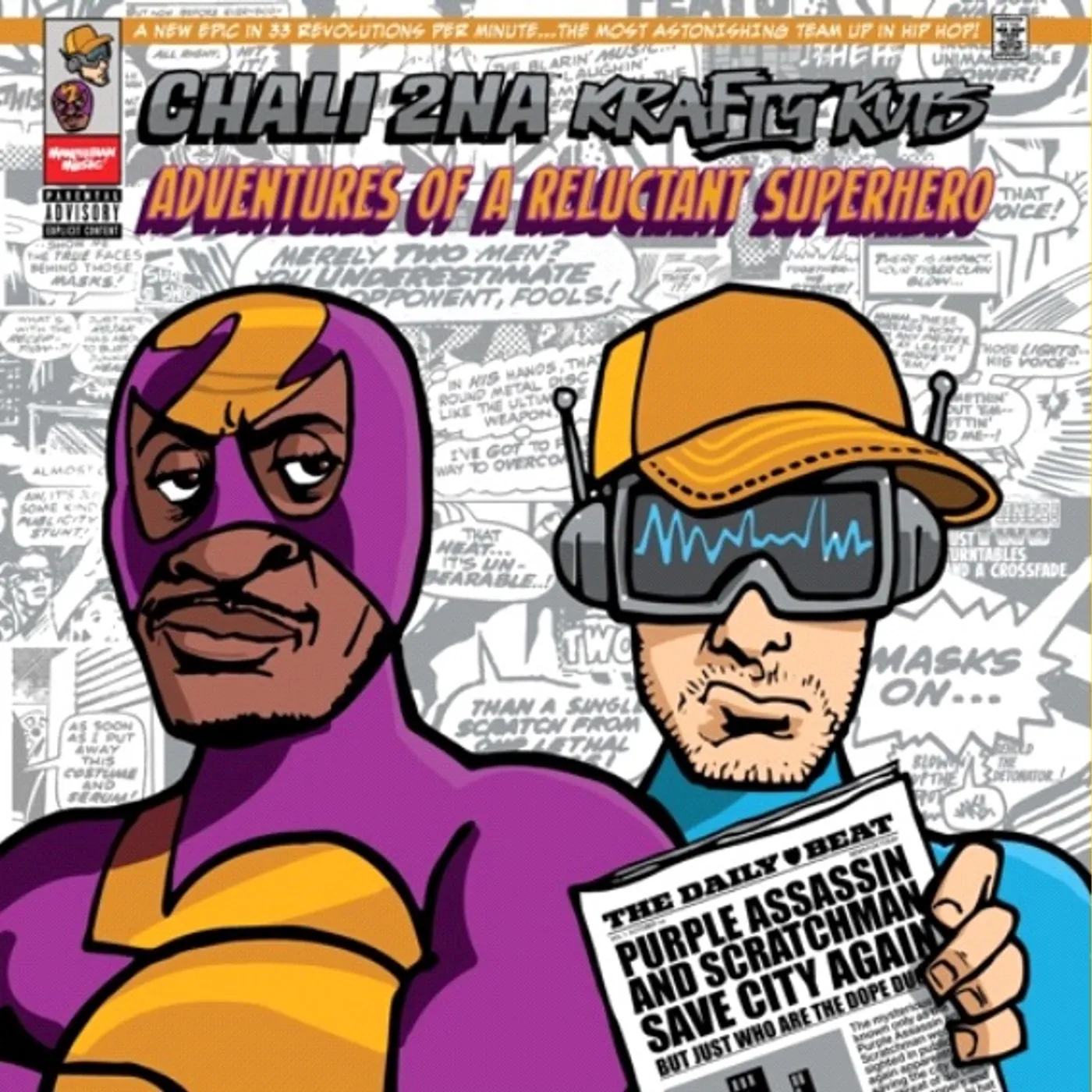 Krafty Kuts Adventures Of A Reluctant Superhero Vinyl Record
