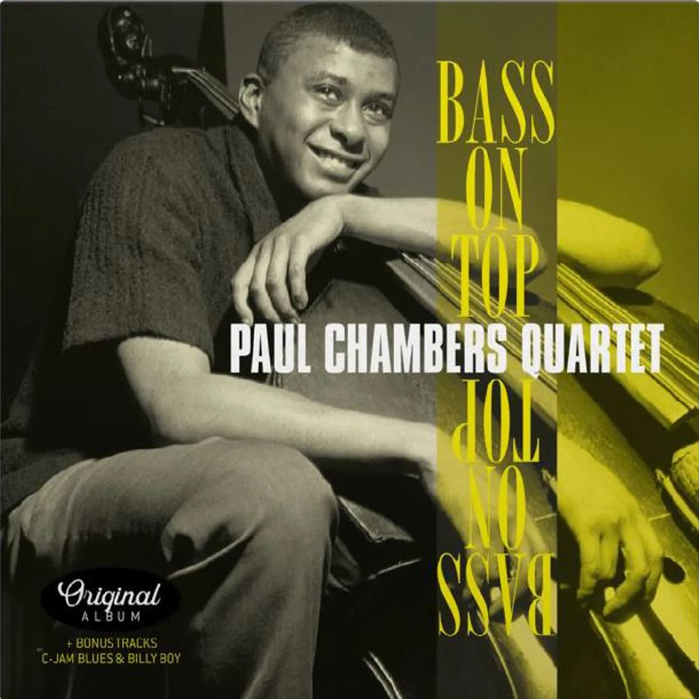 Paul Chambers Quartet Bass on Top Vinyl Record