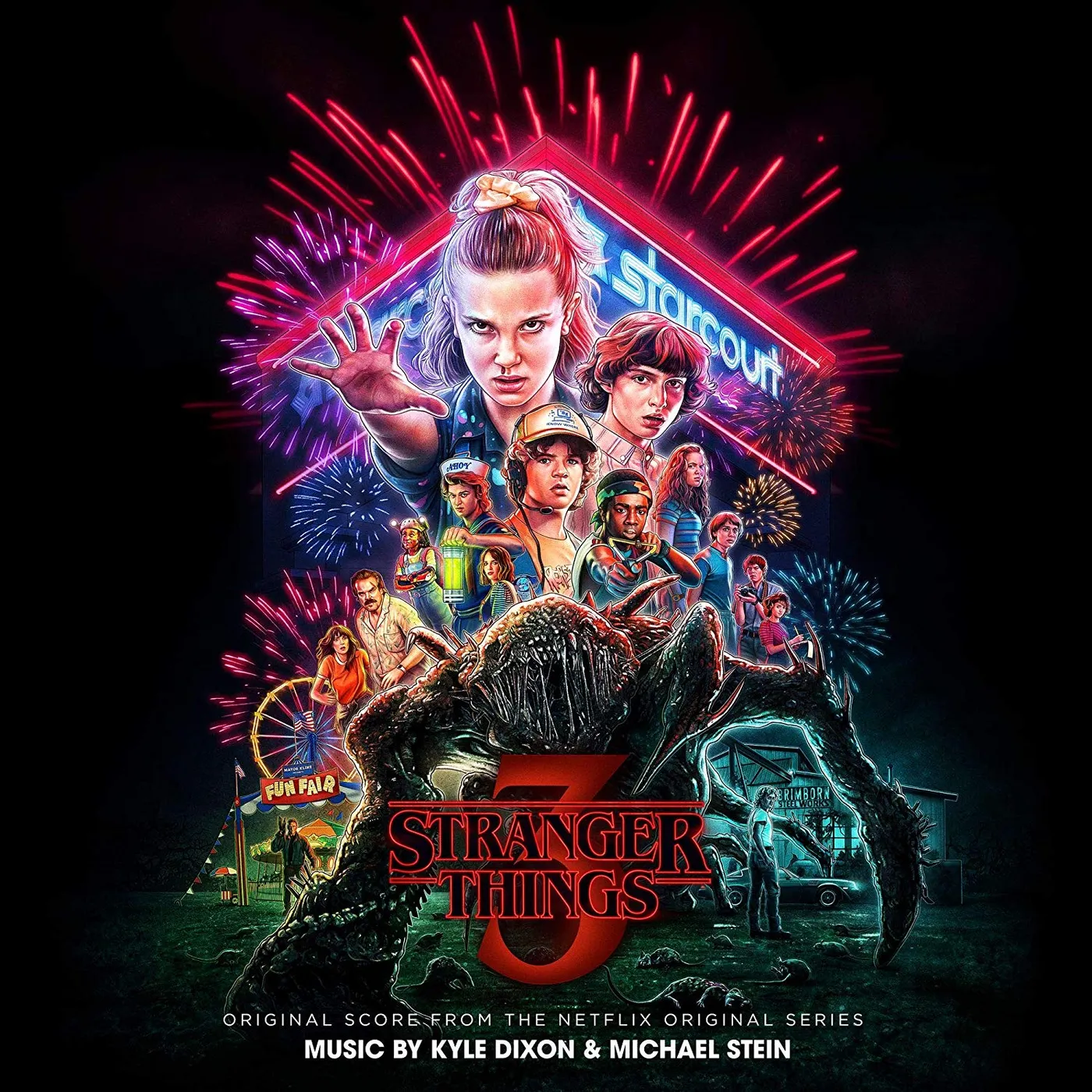 Kyle Dixon STRANGER THINGS 3 (ORIGINAL SCORE FROM NETFLIX) CD