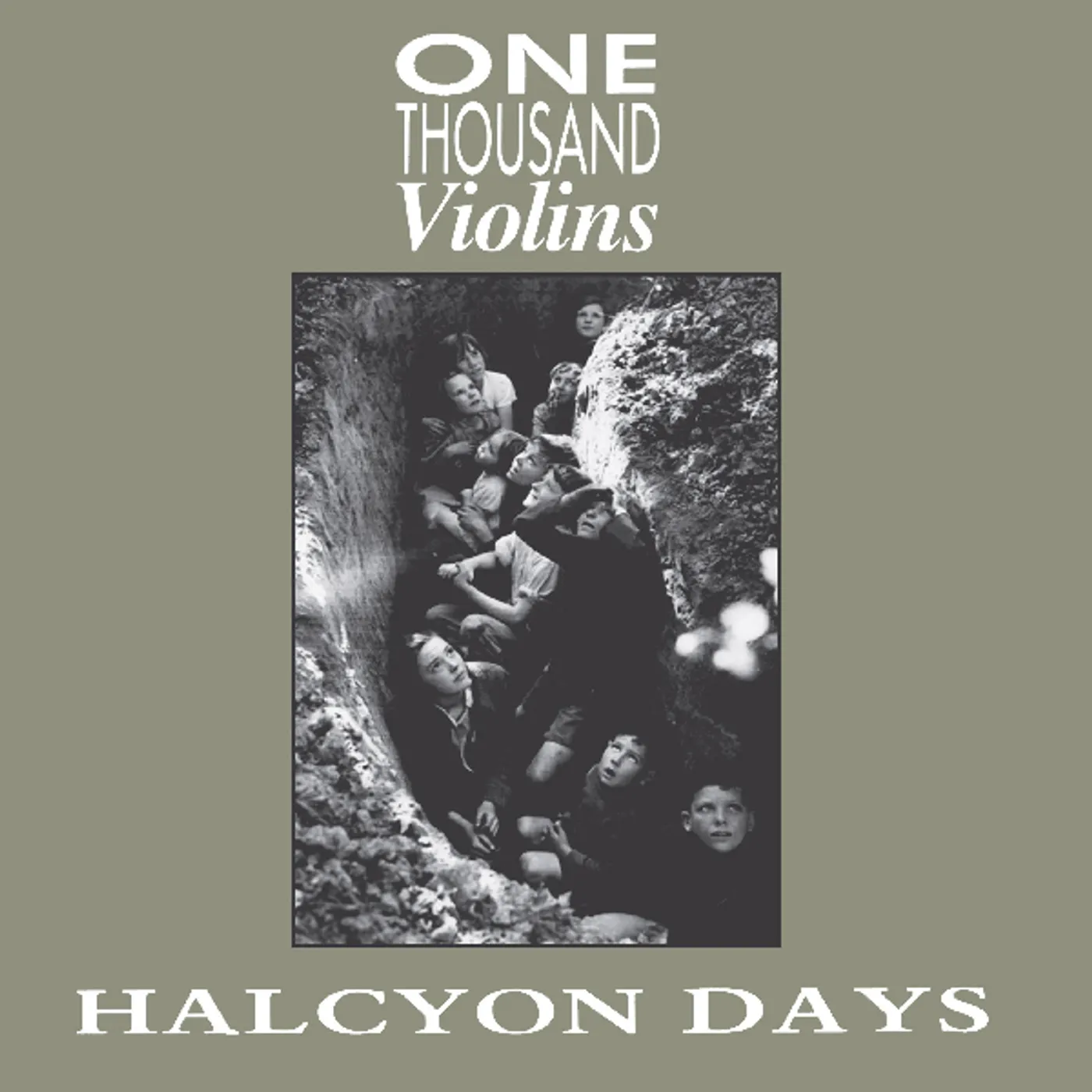 One Thousand Violins HALCYON DAYS / LIKE 1000 VIOLINS Vinyl Record