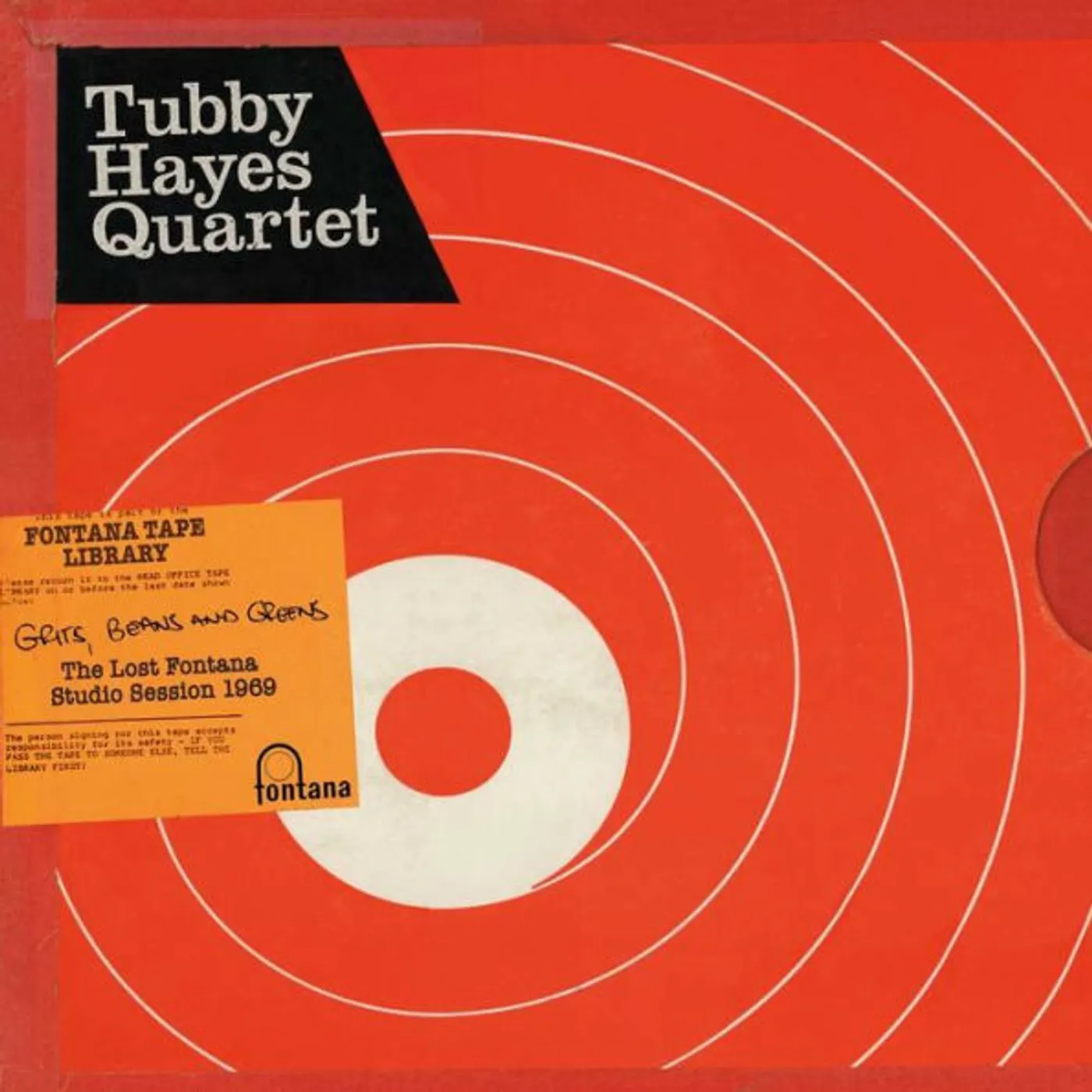 Tubby Hayes GRITS BEANS & GREENS: THE LOST FONTANA STUDIO 1969 Vinyl Record