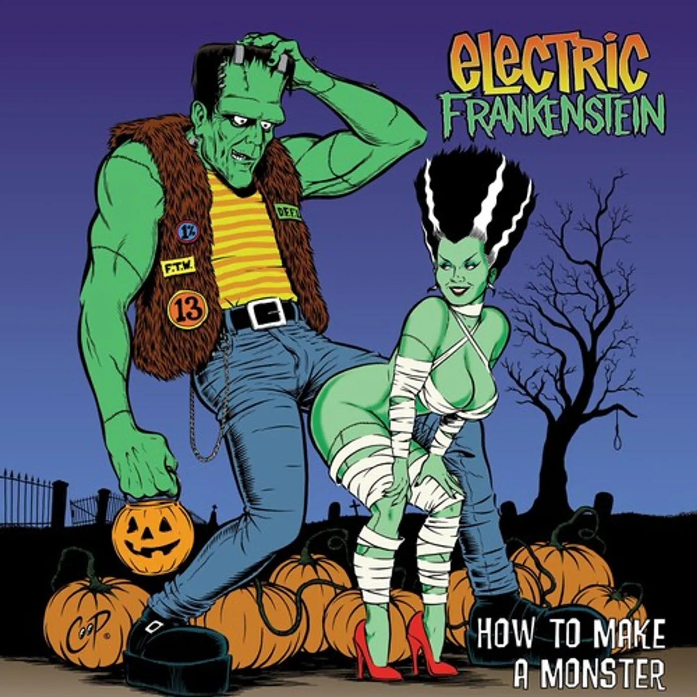 Electric Frankenstein How to Make a Monster Vinyl Record