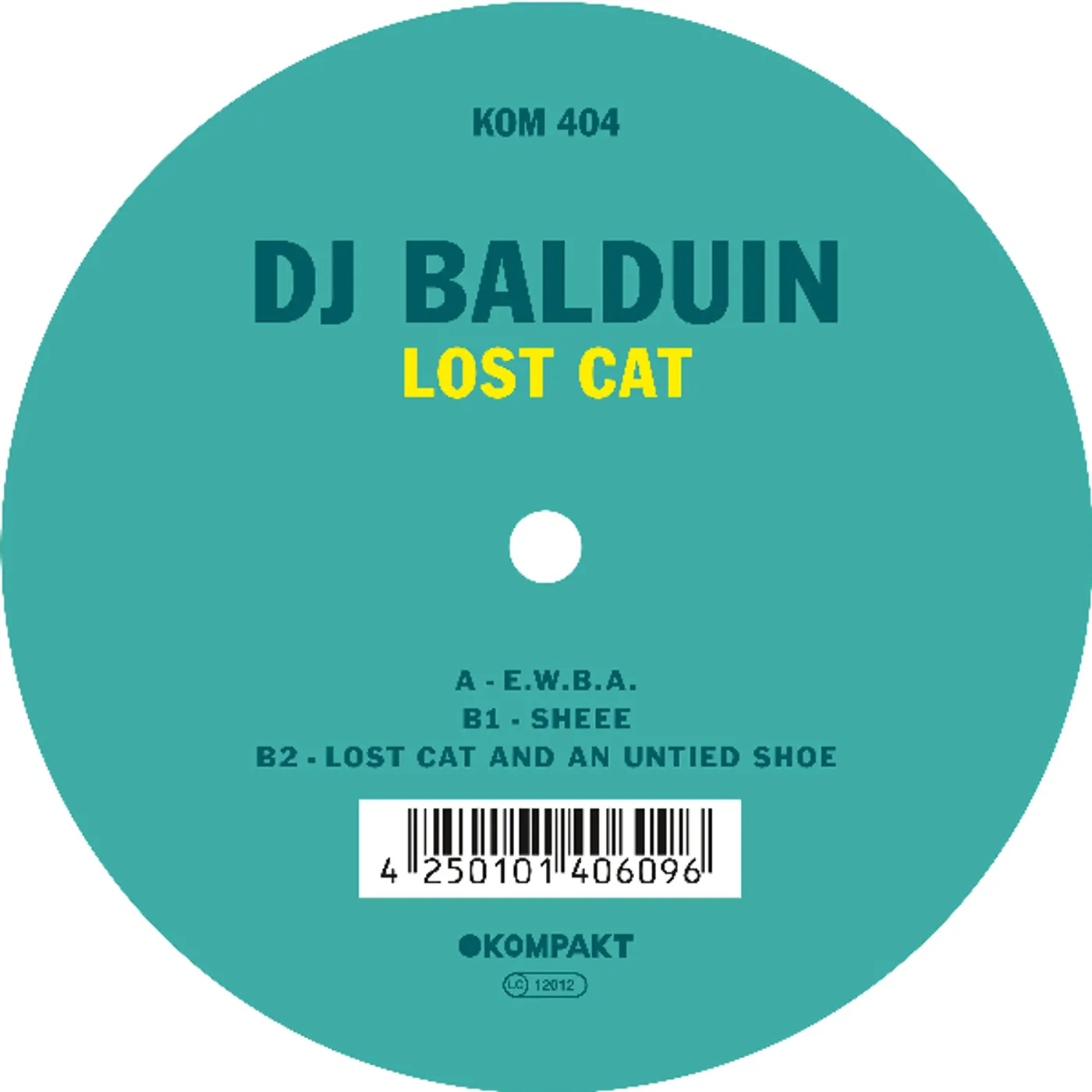 DJ Balduin Lost Cat Vinyl Record