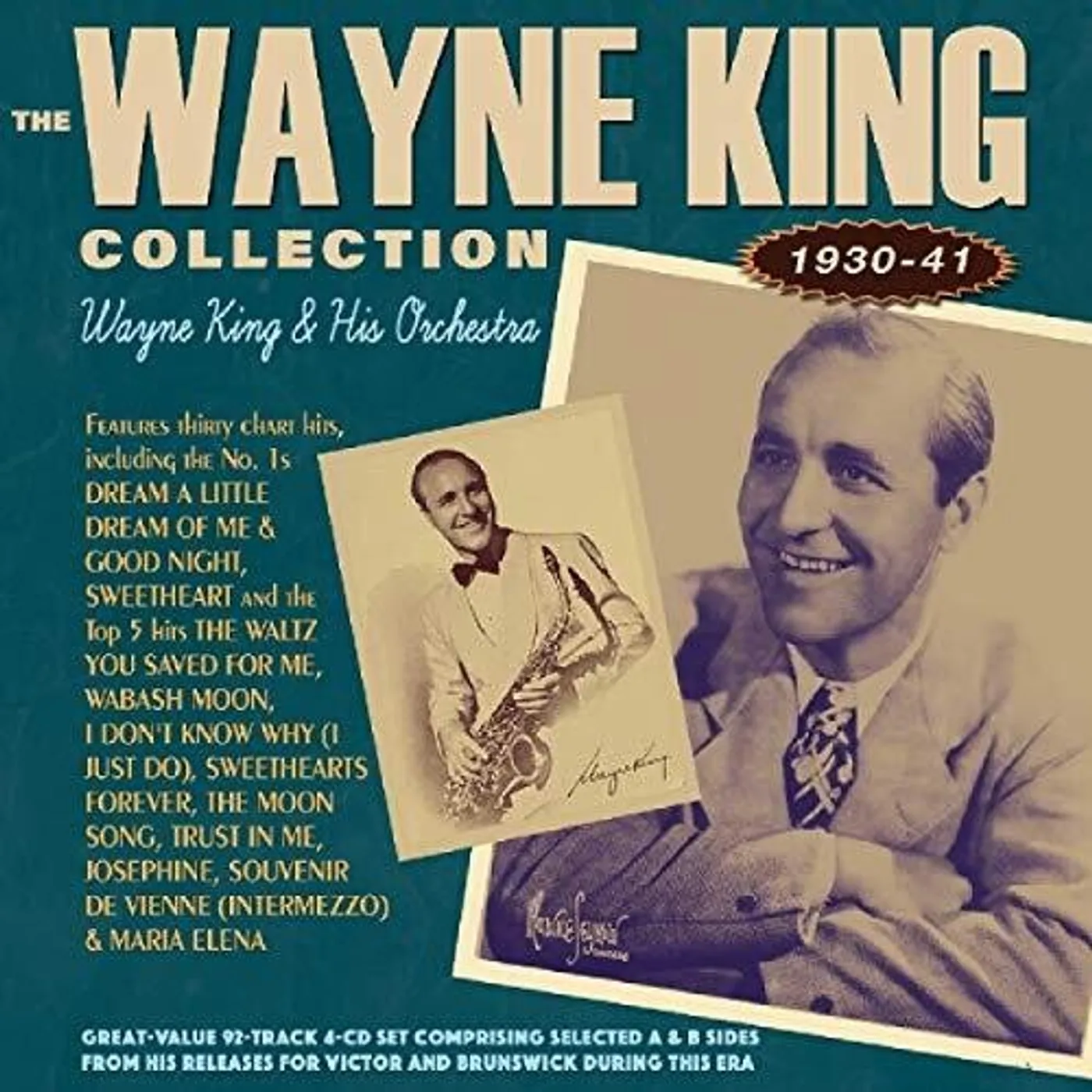 Wayne King and His Orchestra WAYNE KING COLLECTION 1930-41 CD