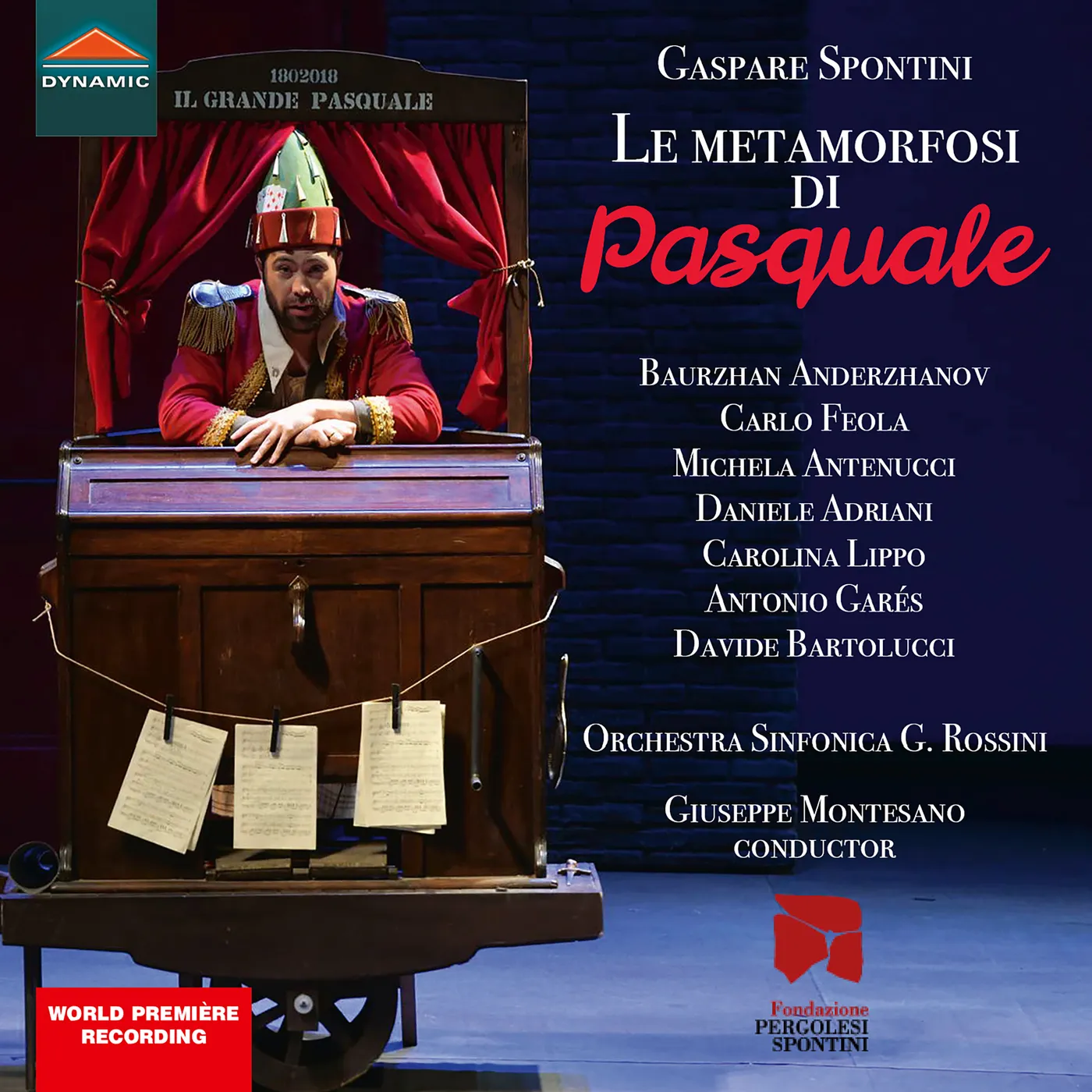 Various Artists  SPONTINI: LE METAMORFOSI DI PASQUALE CD