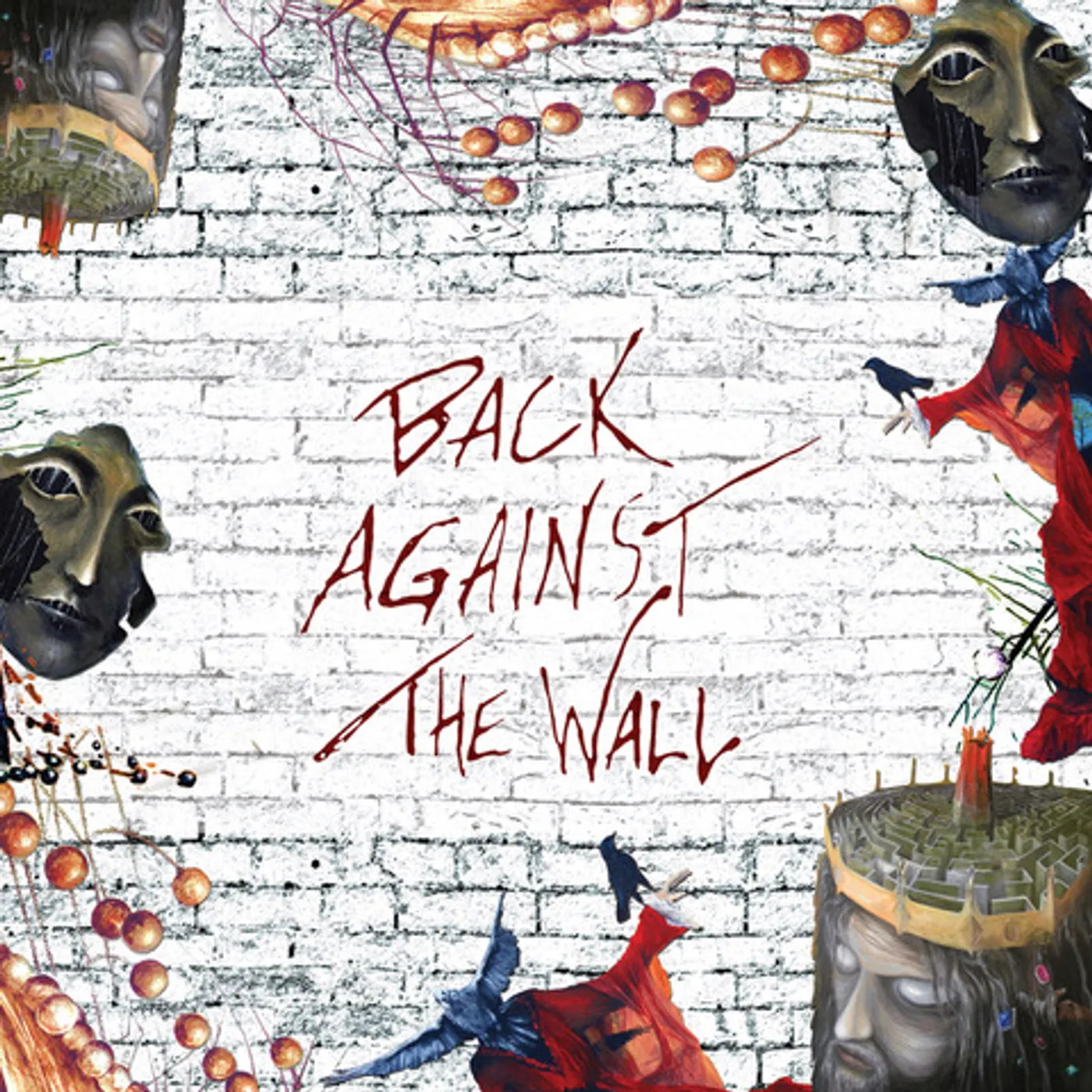 BACK AGAINST THE WALL / VARIOUS Vinyl Record