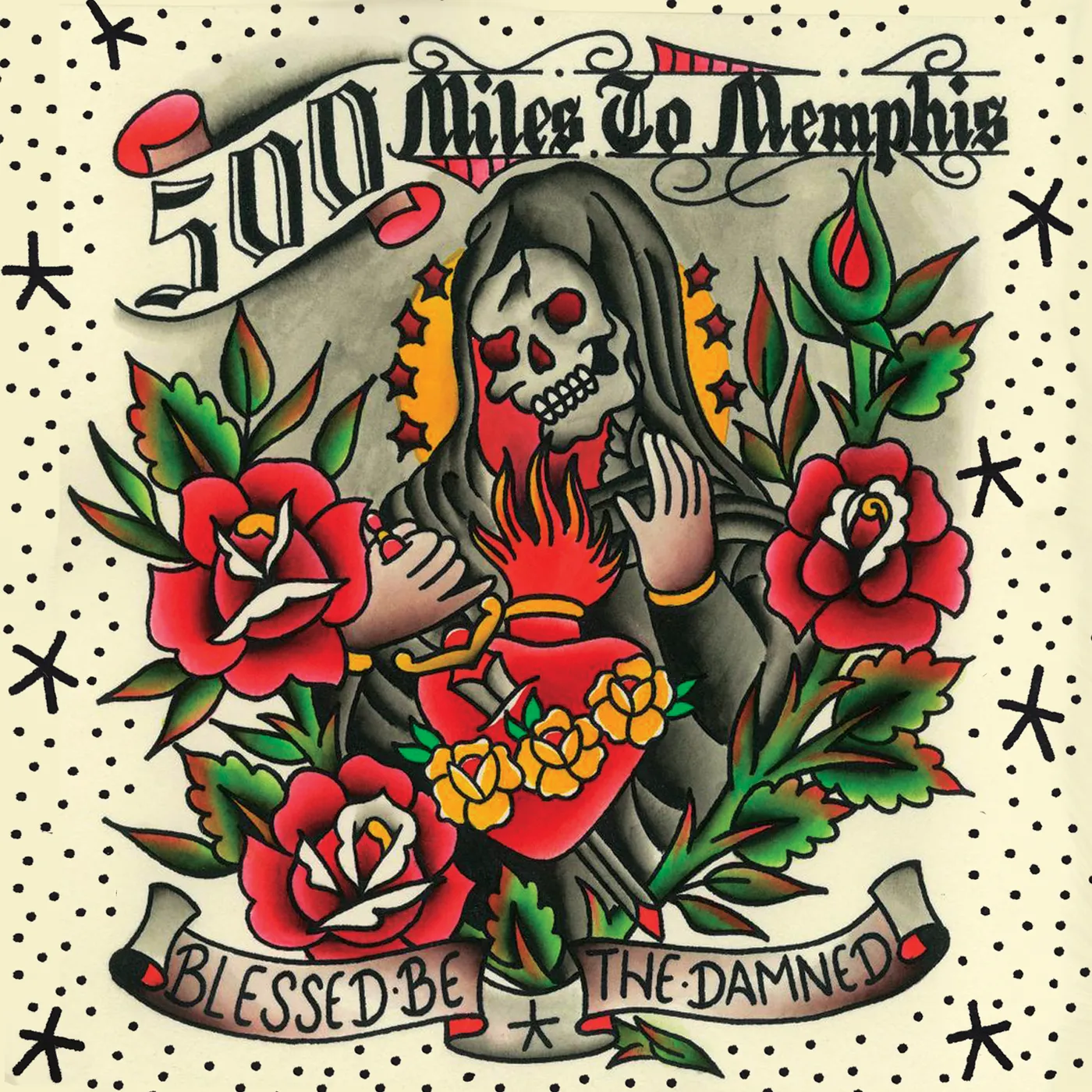 500 Miles To Memphis Blessed Be the Damned Vinyl Record