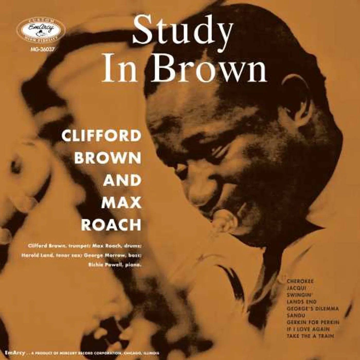 Clifford Brown & Max Roach Study In Brown Vinyl Record