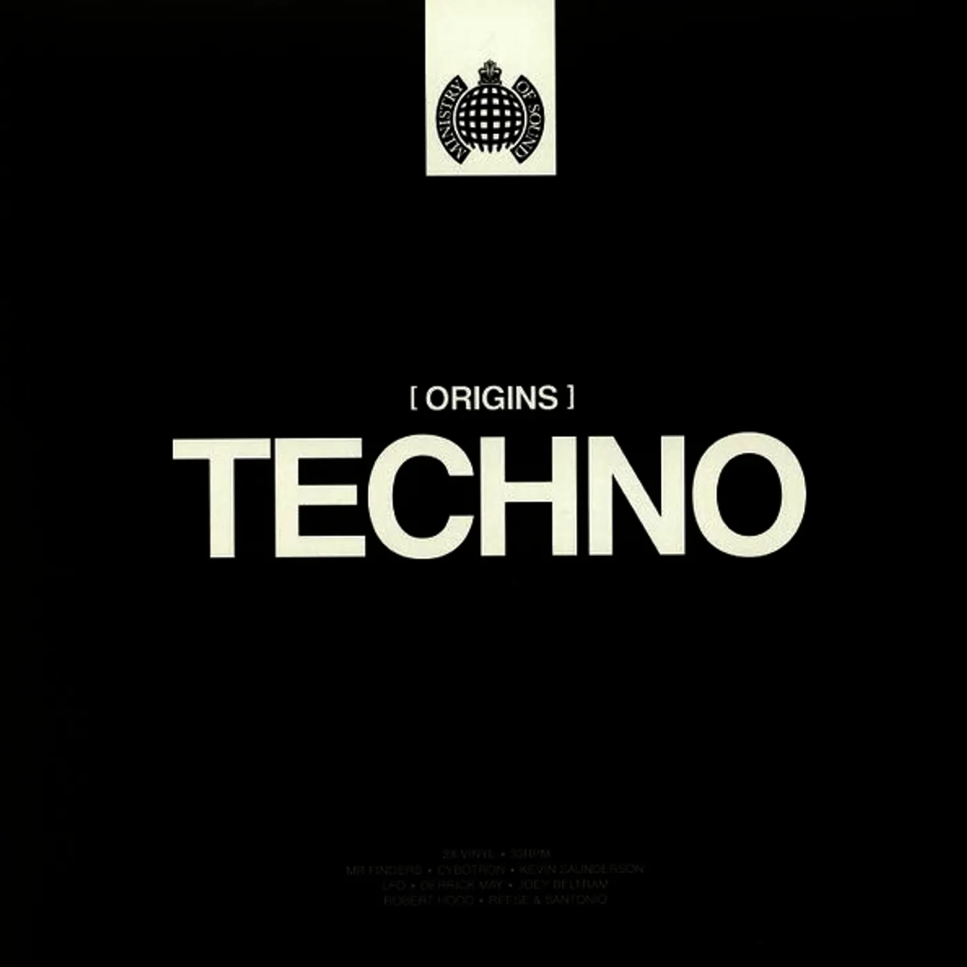 MINISTRY OF SOUND: ORIGINS OF TECHNO / VARIOUS Vinyl Record