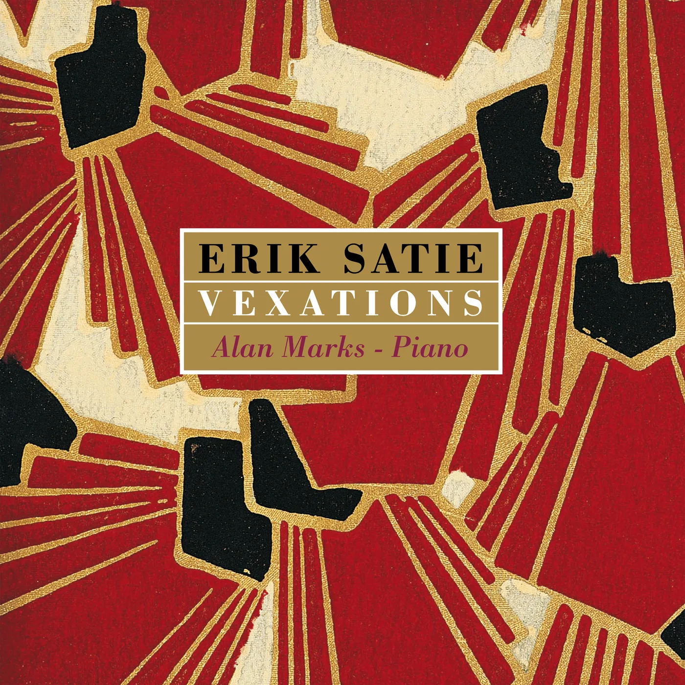 Erik Satie Vexations Vinyl Record