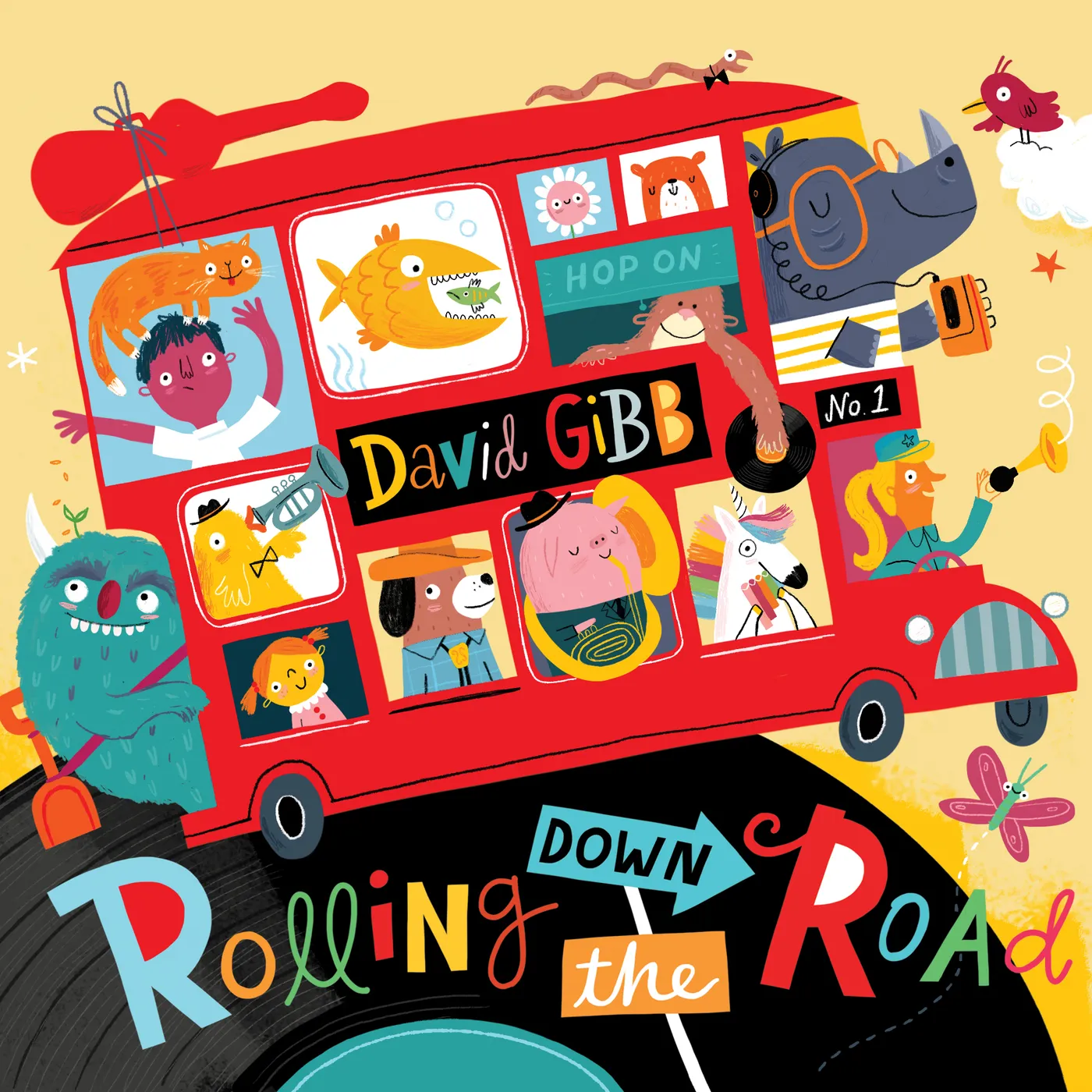 David Gibb ROLLING DOWN THE ROAD CD