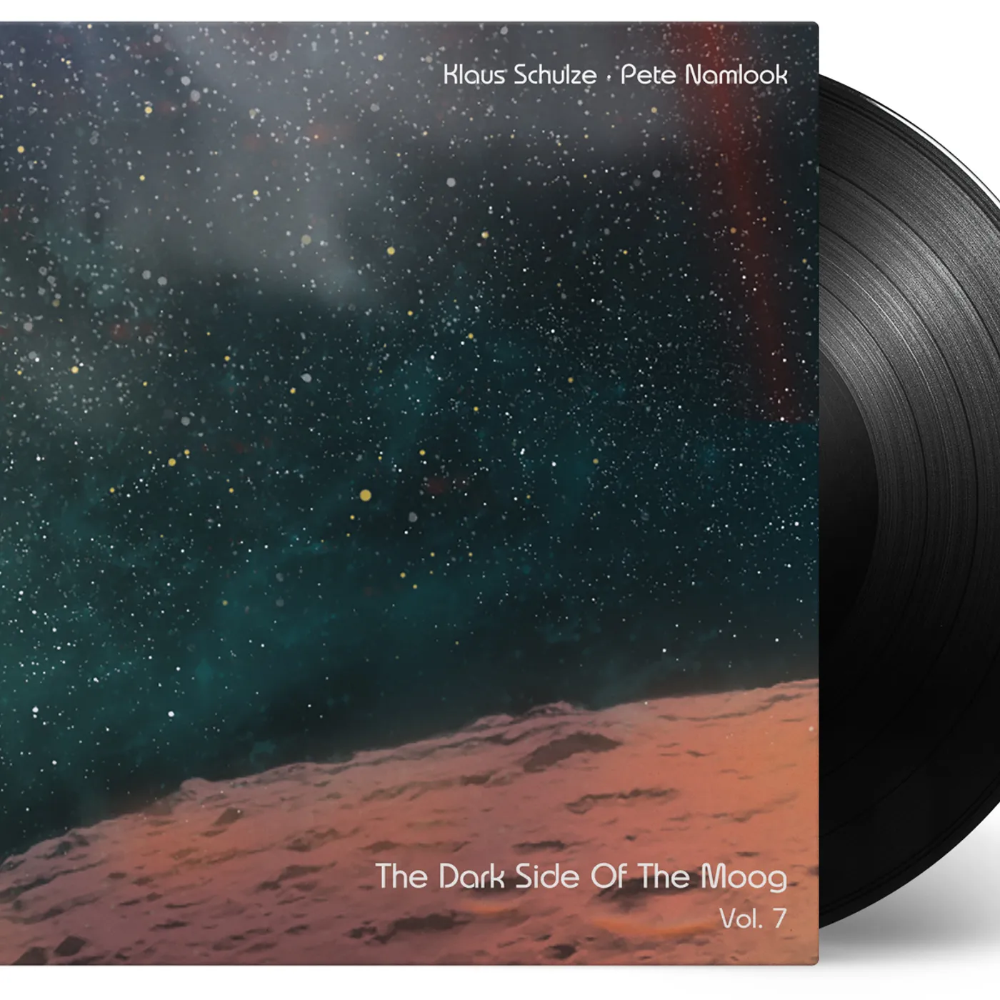 Klaus Schulze & Pete Namlook DARK SIDE OF THE MOOG VOL. 7 (OBSCURED BY KLAUS) (2LP) (180G AUDIOPHILE VINYL) Vinyl Record