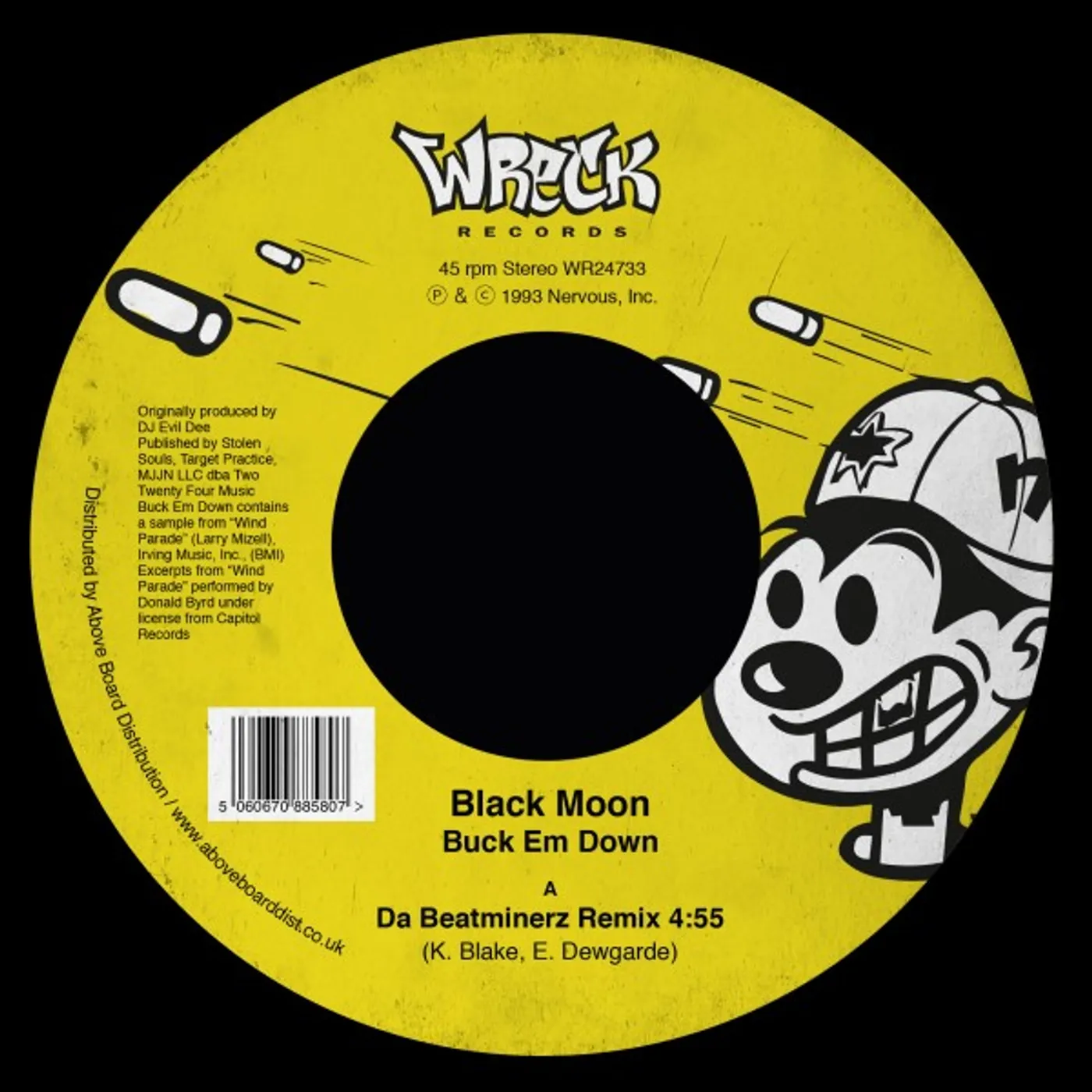 Black Moon BUCK EM DOWN (DA BEATMINERZ REMIX) Vinyl Record