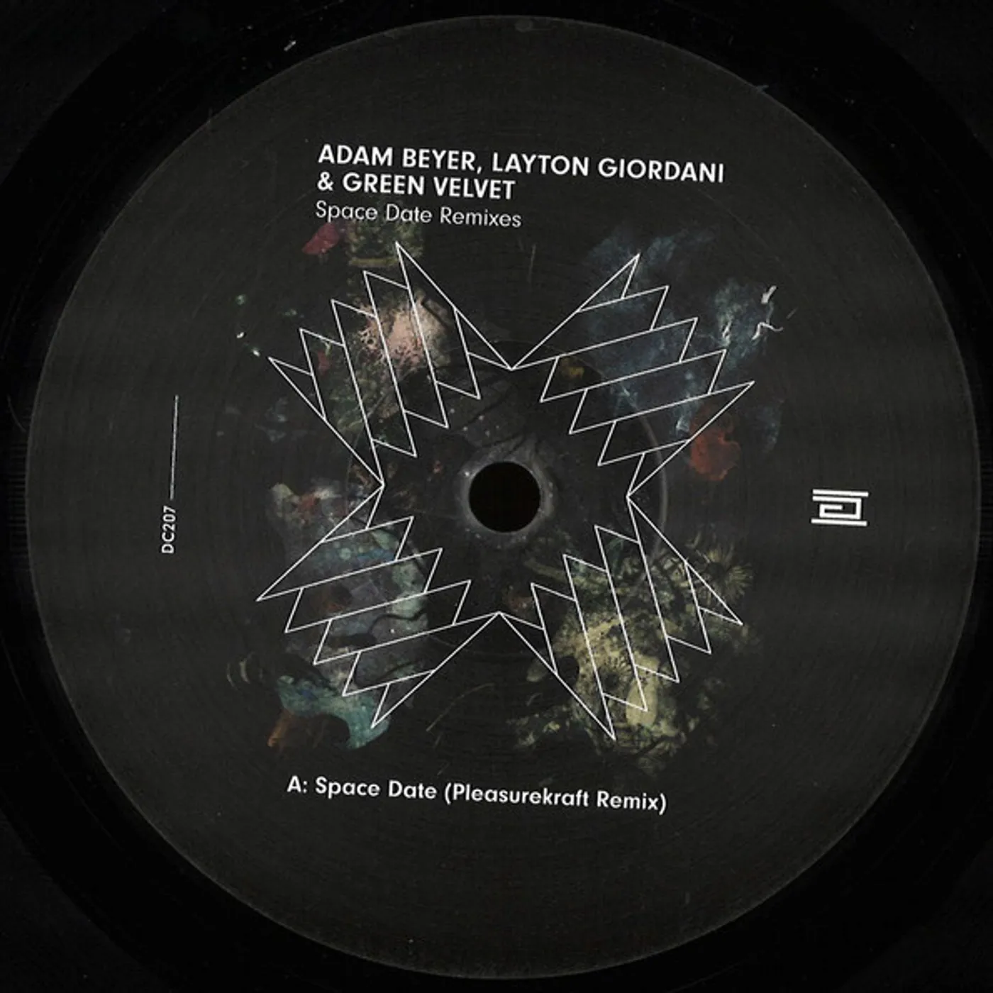 Adam Beyer / Layton Giordani GREEN VELVET / SPACE DATE REMIXES Vinyl Record