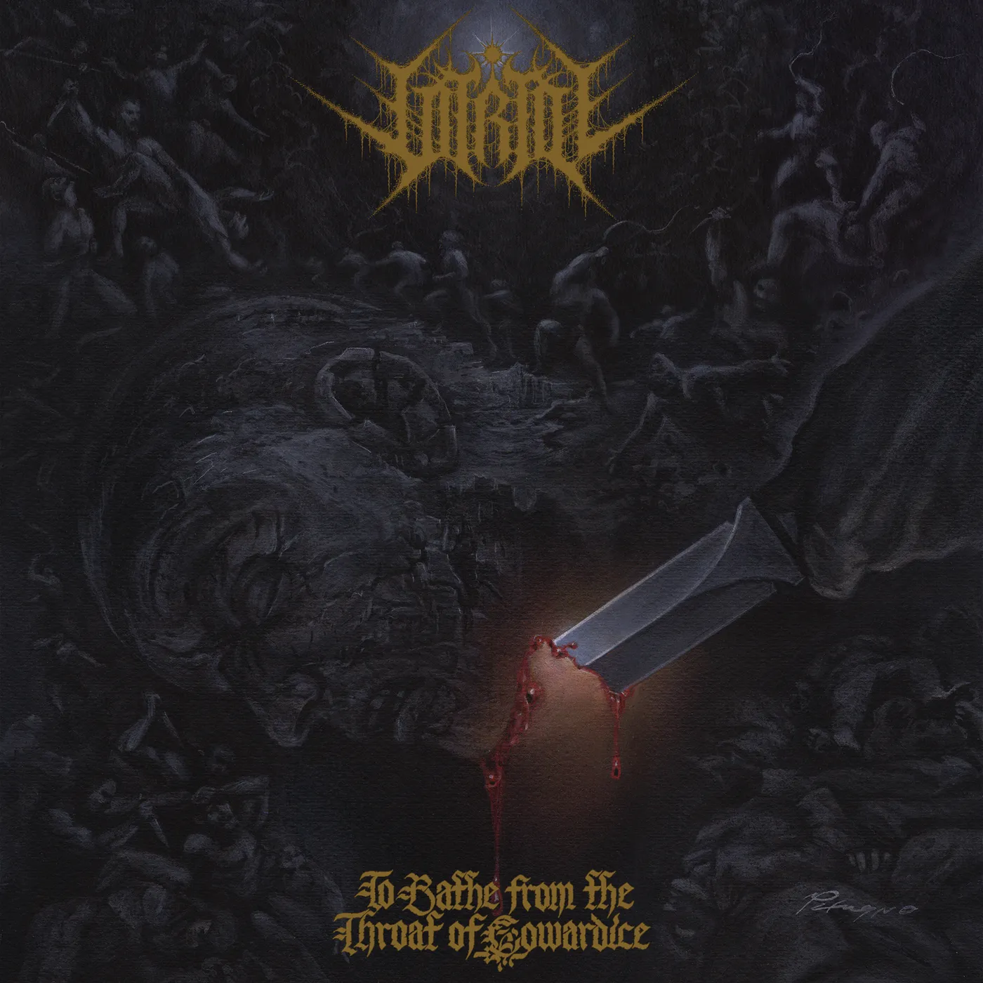 Vitriol TO BATHE FROM THE THROAT OF COWARDICEN Vinyl Record